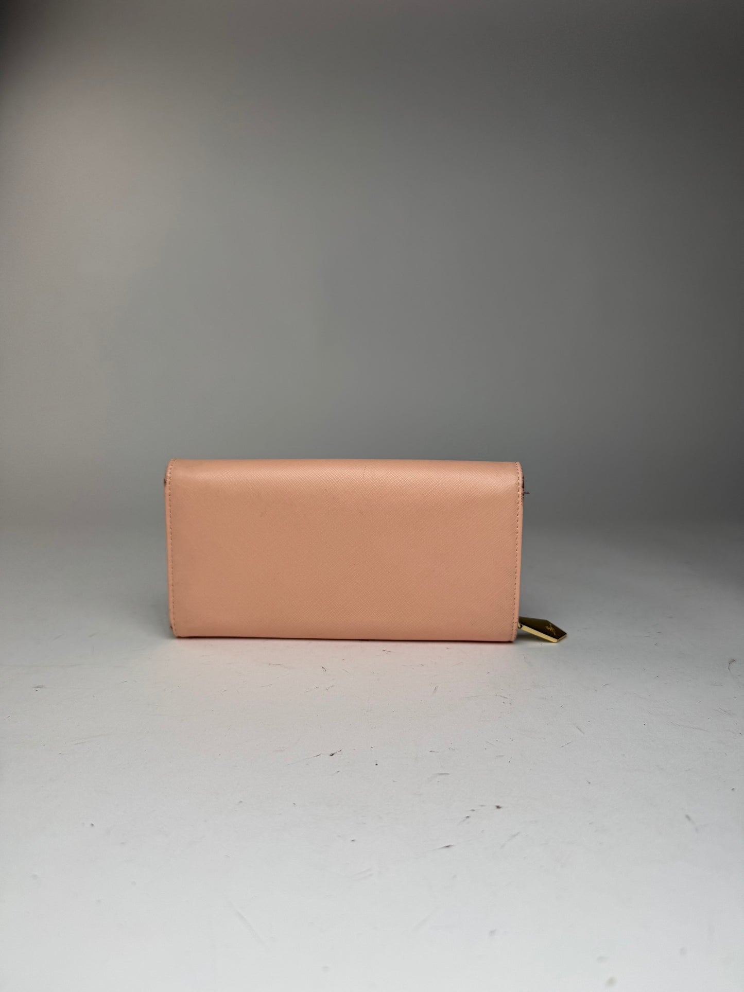 Portefeuille vintage en cuir rose Vivienne Westwood