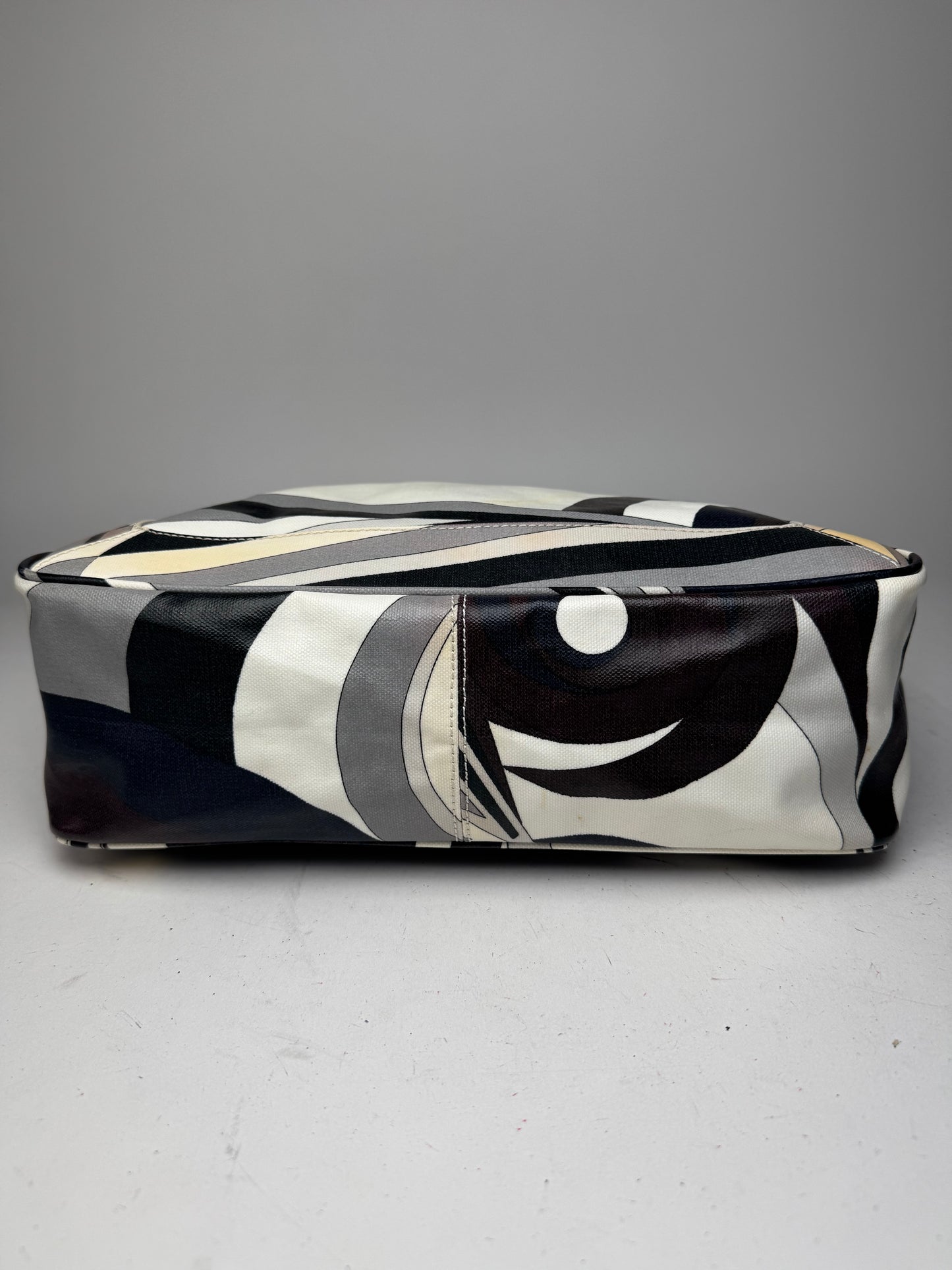 Vintage Emilio Pucci Abstract Bag grey Brown