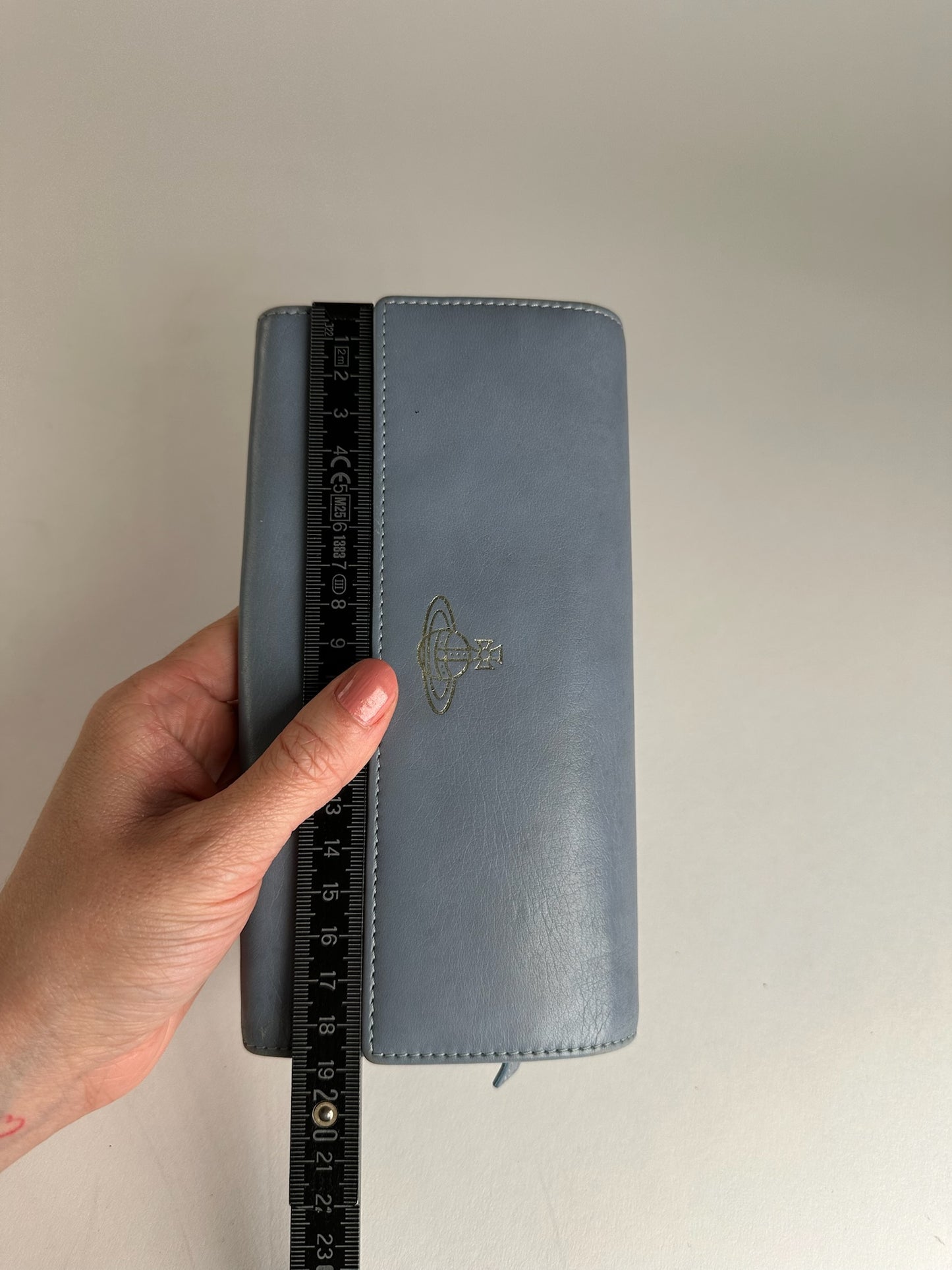 Vintage Vivienne Westwood Leather Wallet Blue