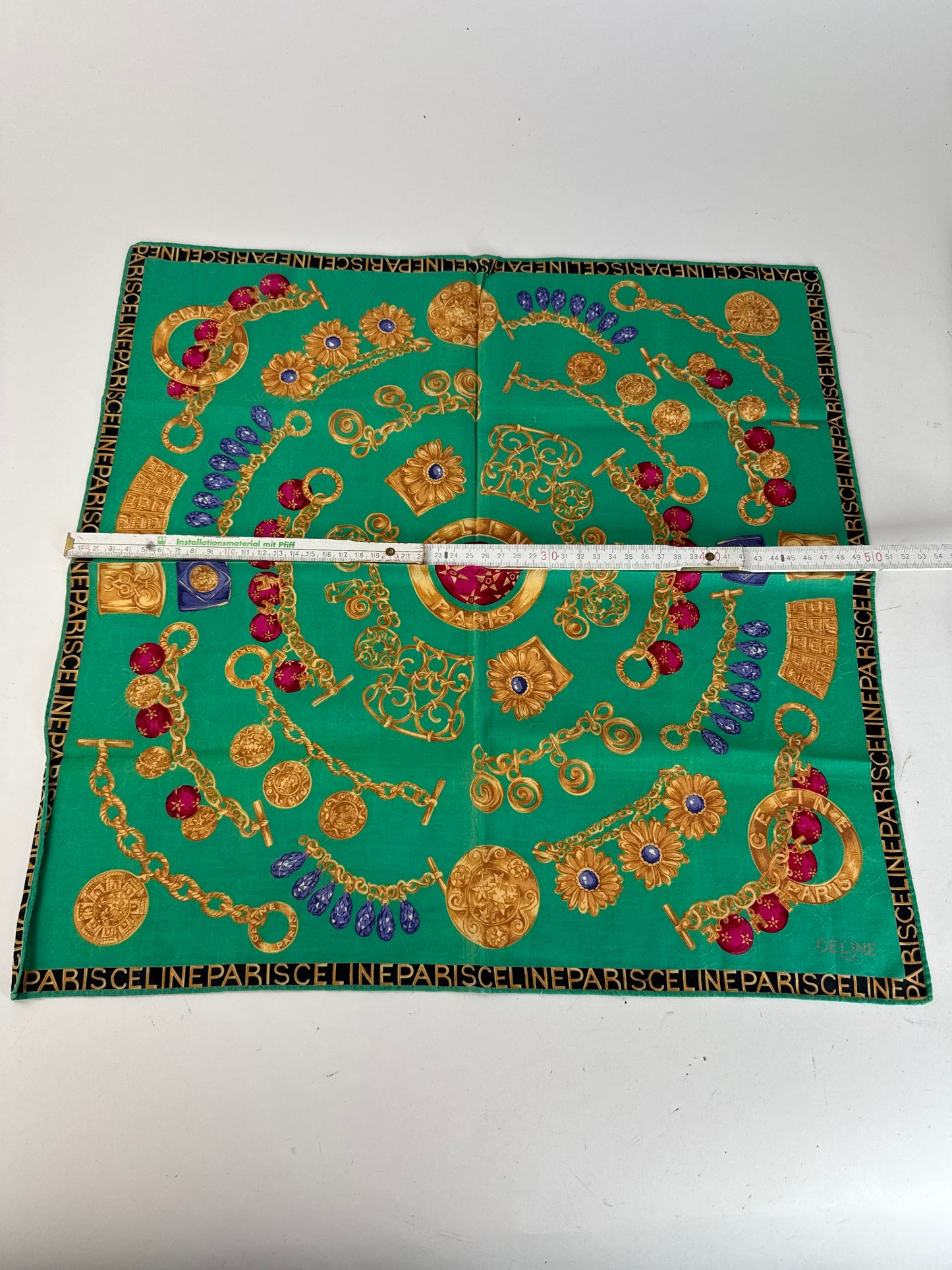 Vintage Cartier Scarf Green