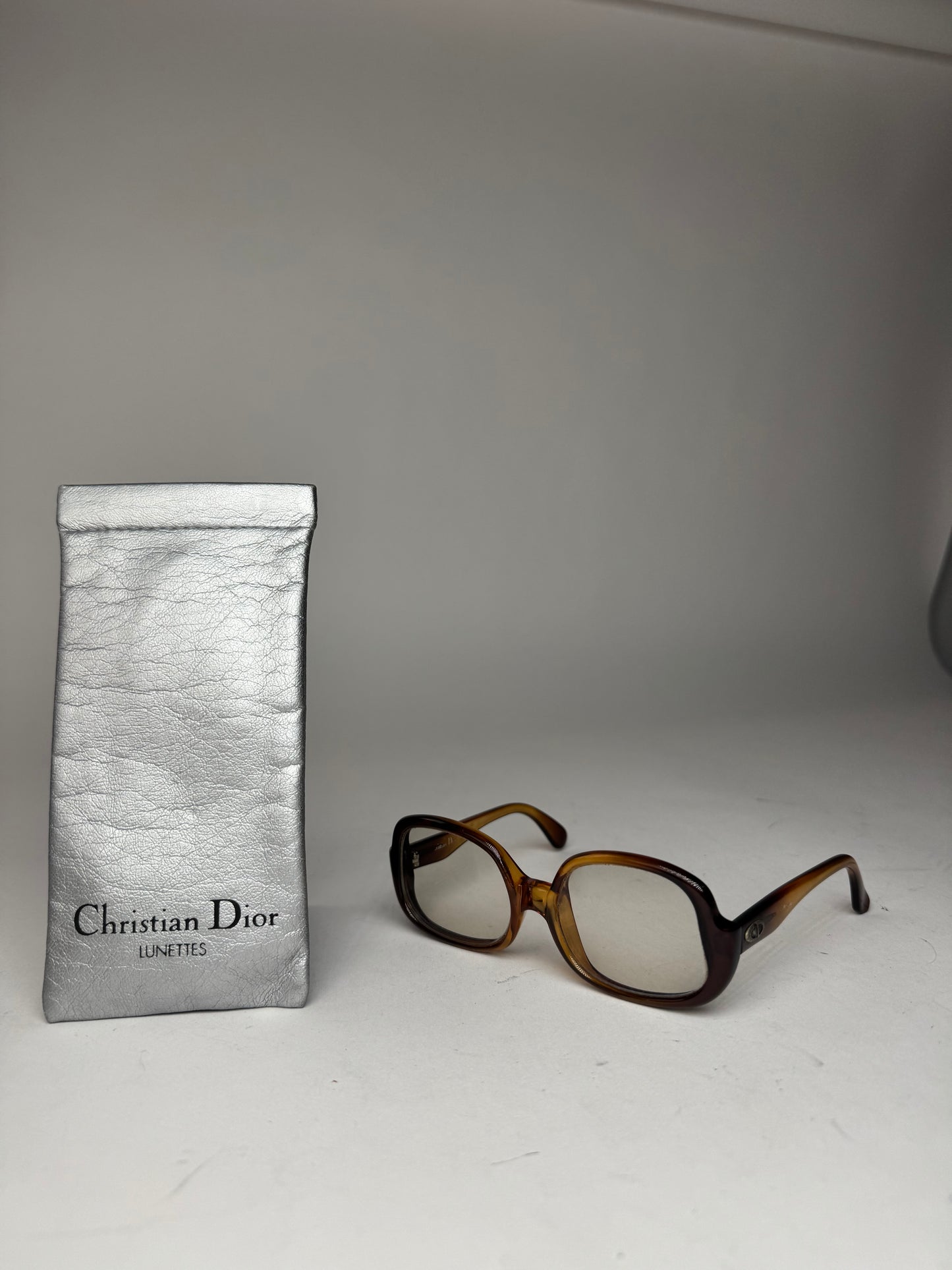 Vintage Dior Retro Sunglasses Yellow black