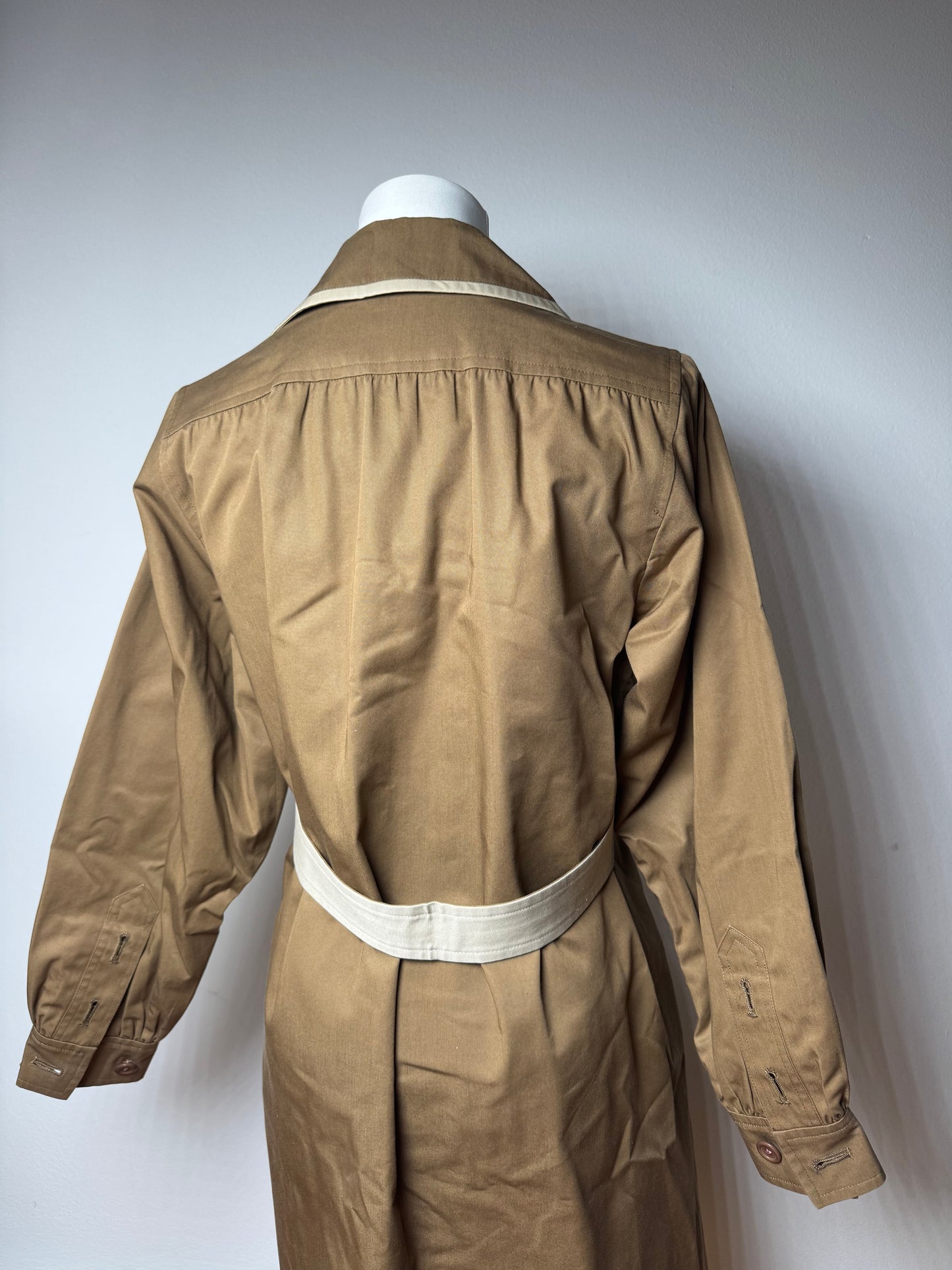 Vintage Yves Saint Laurent Trenchcoat Brown beige S