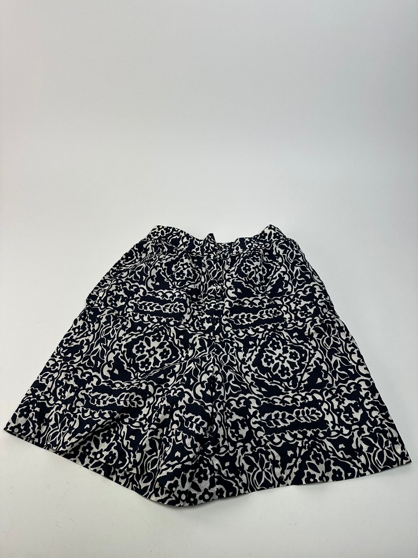 Vintage Dior Abstract Shorts Black White M