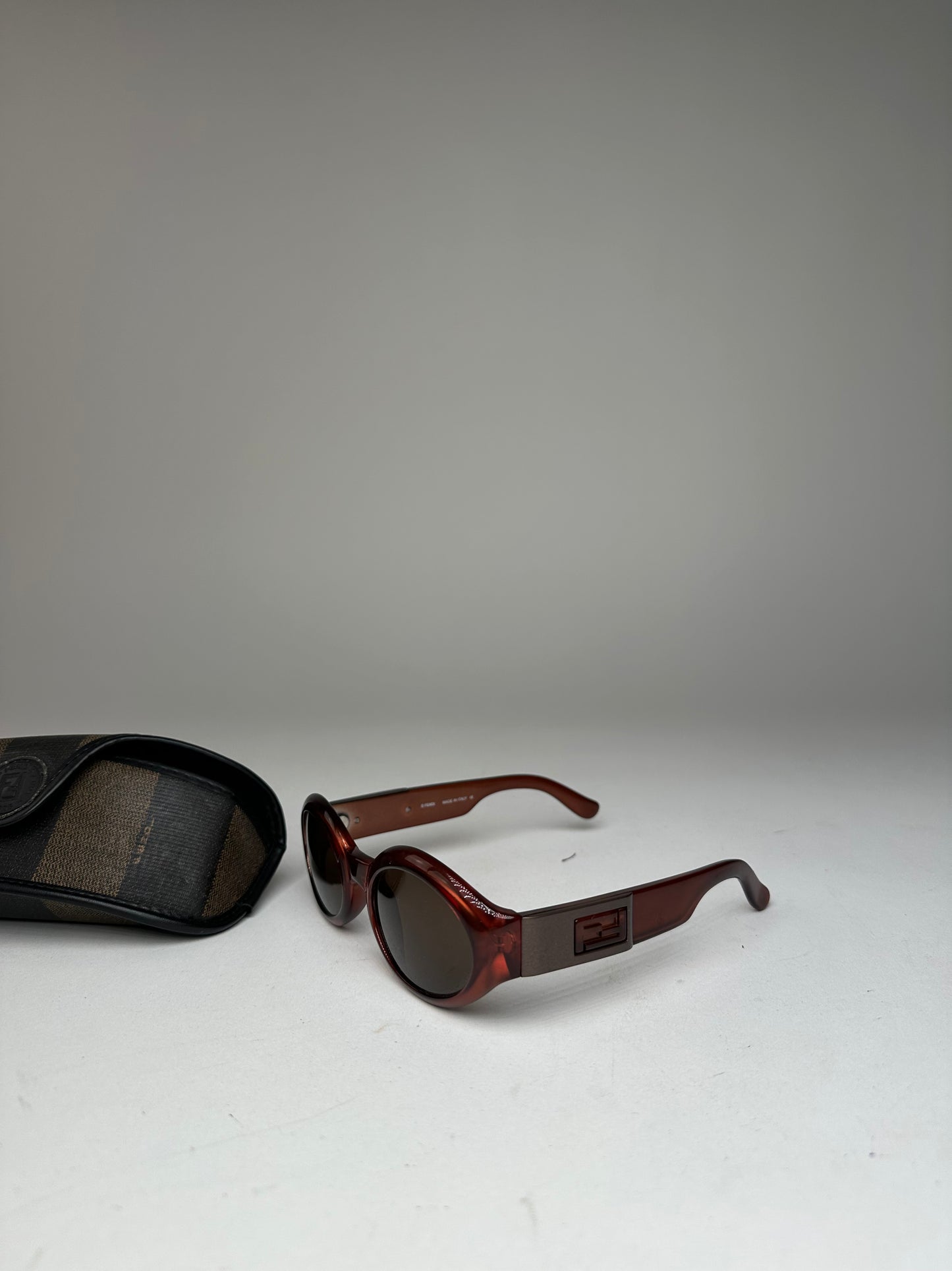 Vintage Fendi Roma Sunglasses Brown