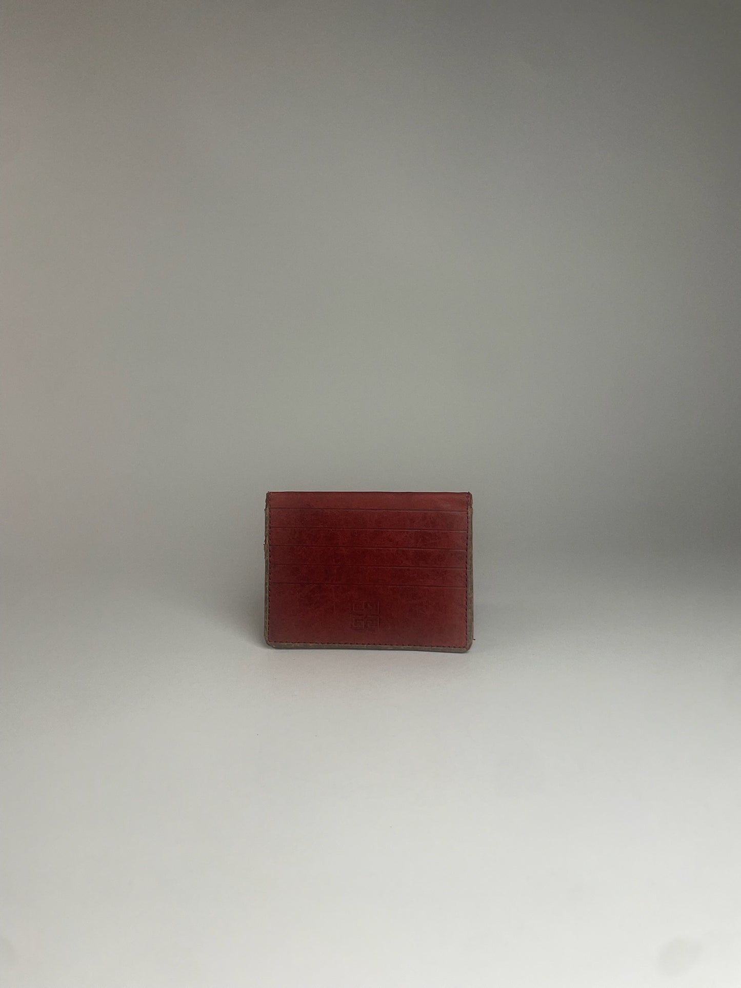 Vintage Givenchy Leather Card Holder Brown