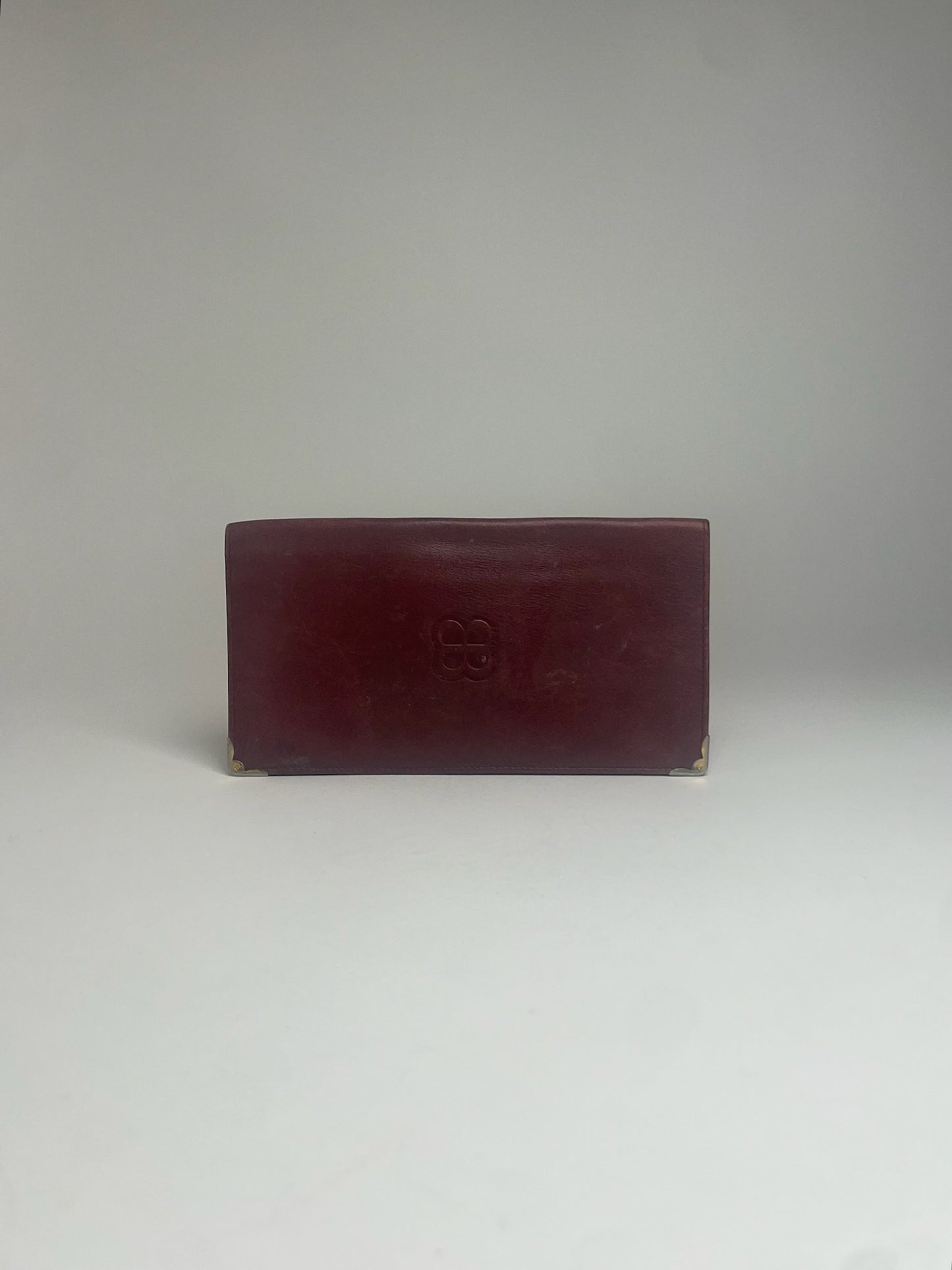 Vintage Balenciaga Leather ID Holder / Card Holder Brown