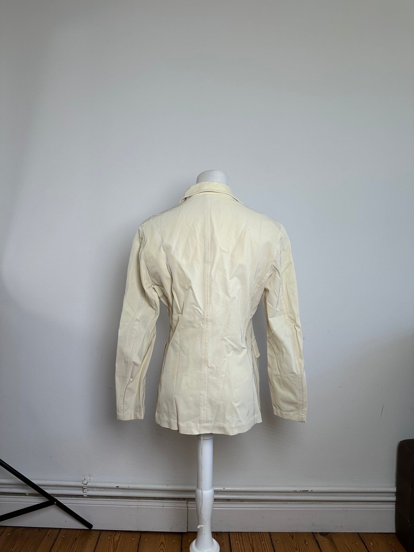 Vintage Issey Miyake Fête Blazer Nylon Cream M