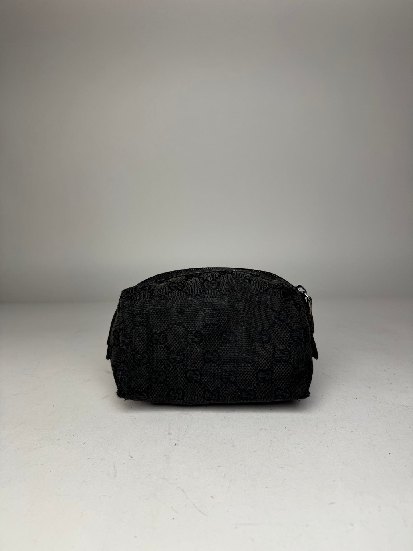 Vintage Gucci Monogram Mini Bag black