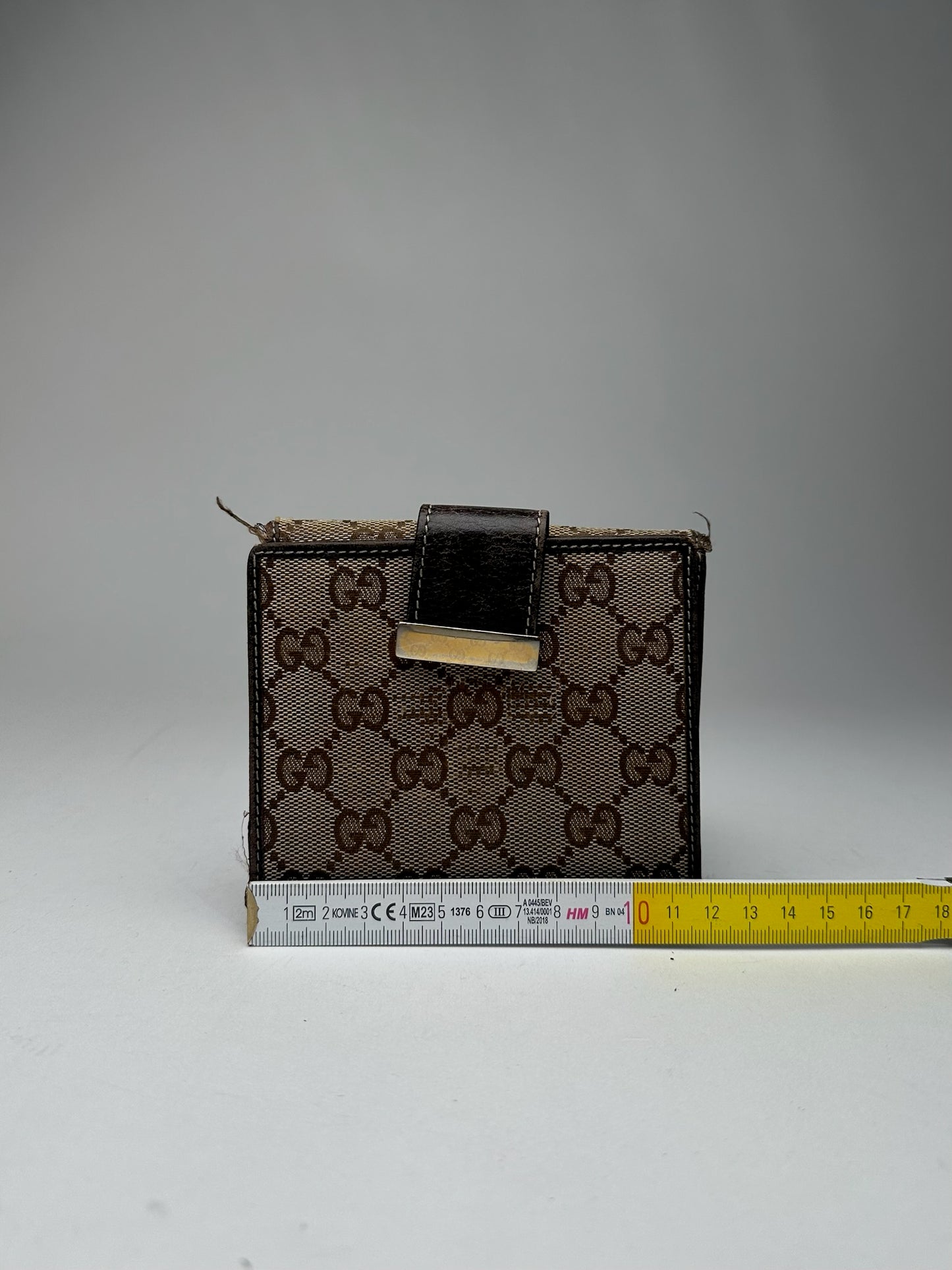 Vintage Gucci Monogram Wallet beige