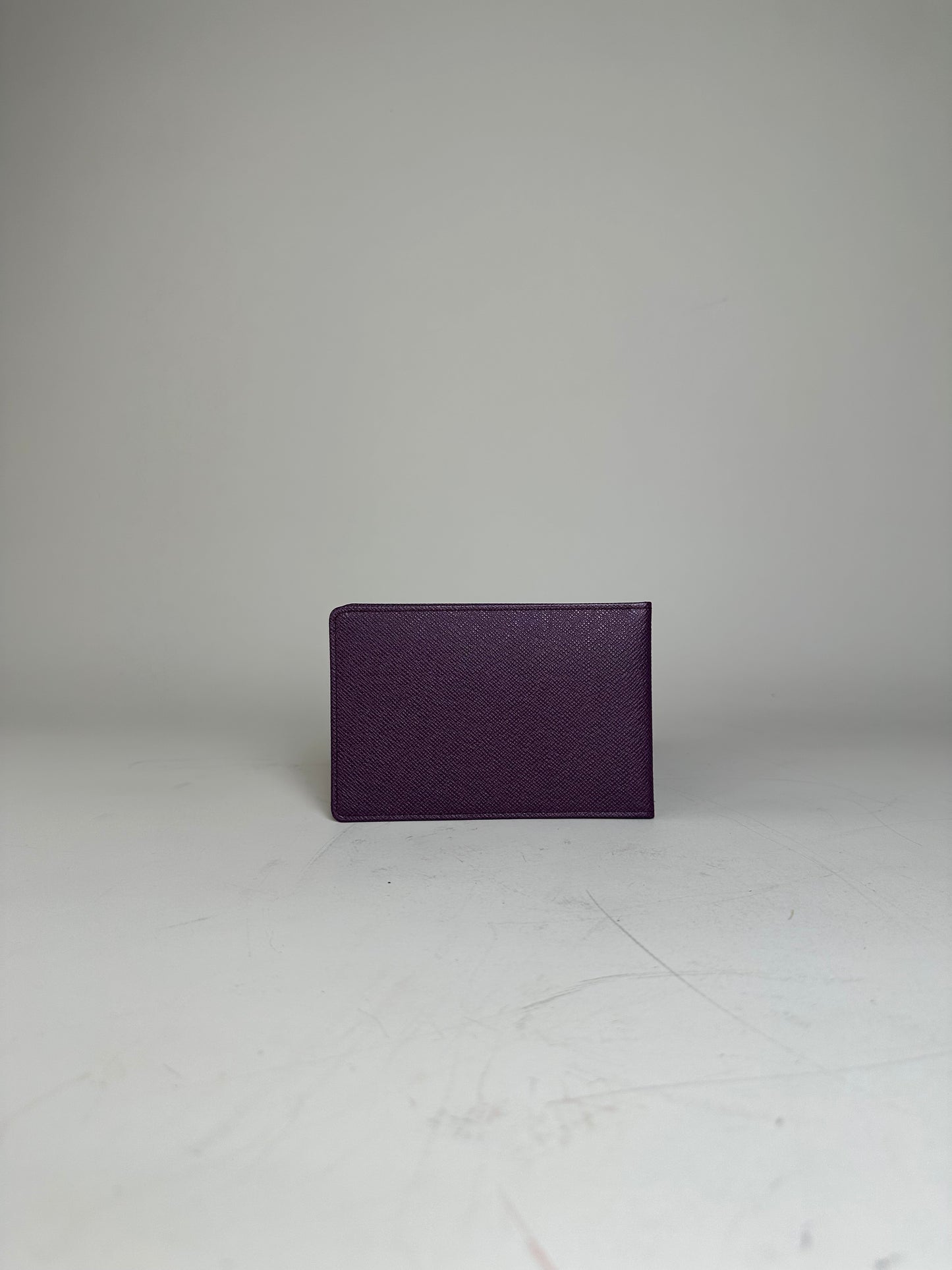 Vintage Louis Vuitton Epi Leather Card Holder Purple