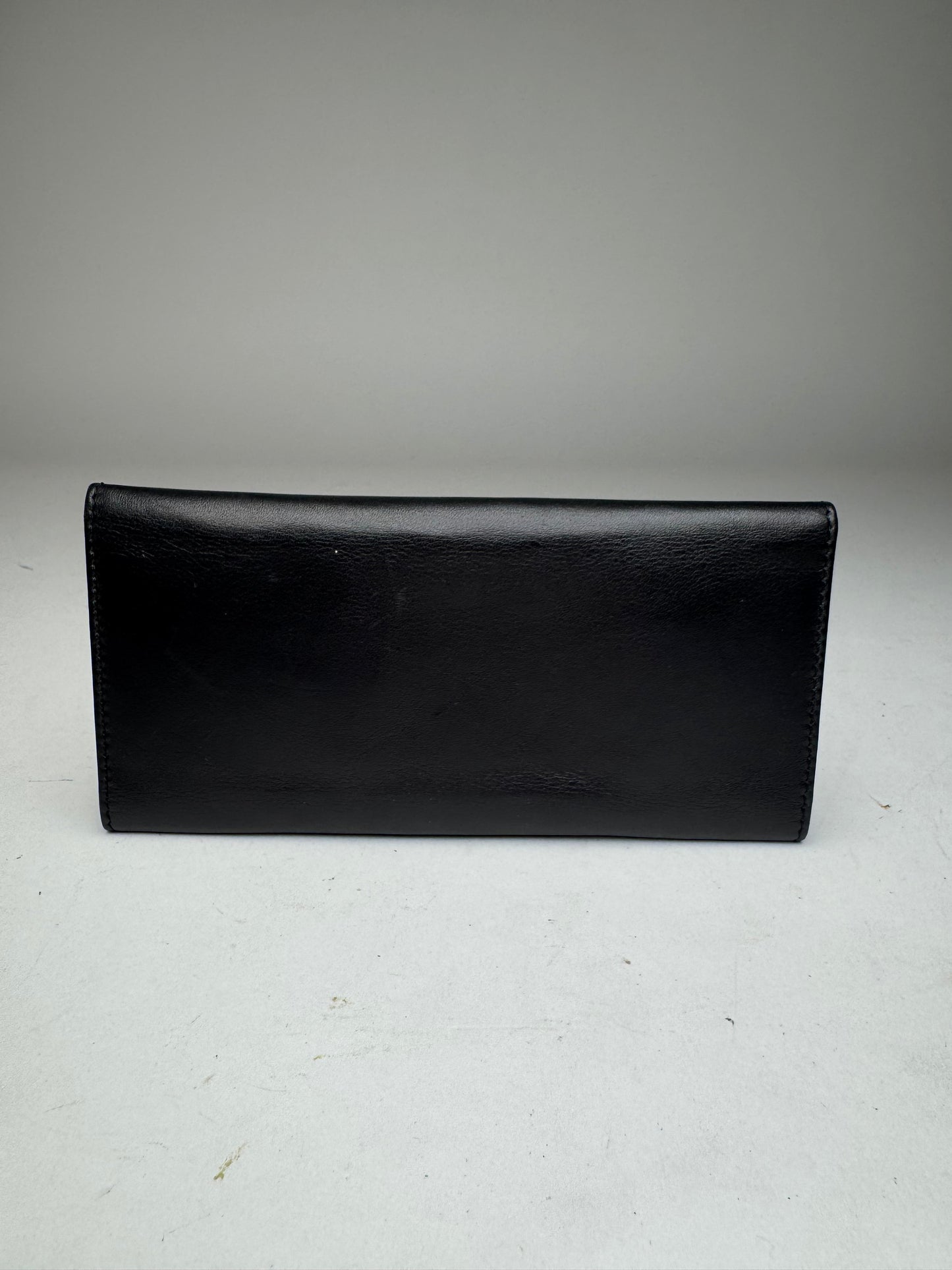 Vintage Loewe Madrid Leather Wallet black