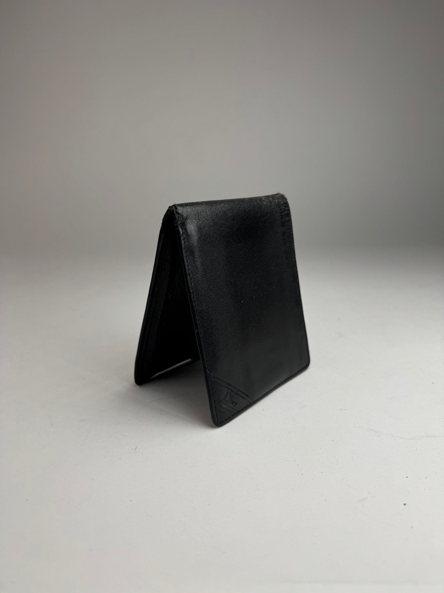 Vintage Leather Wallet Black