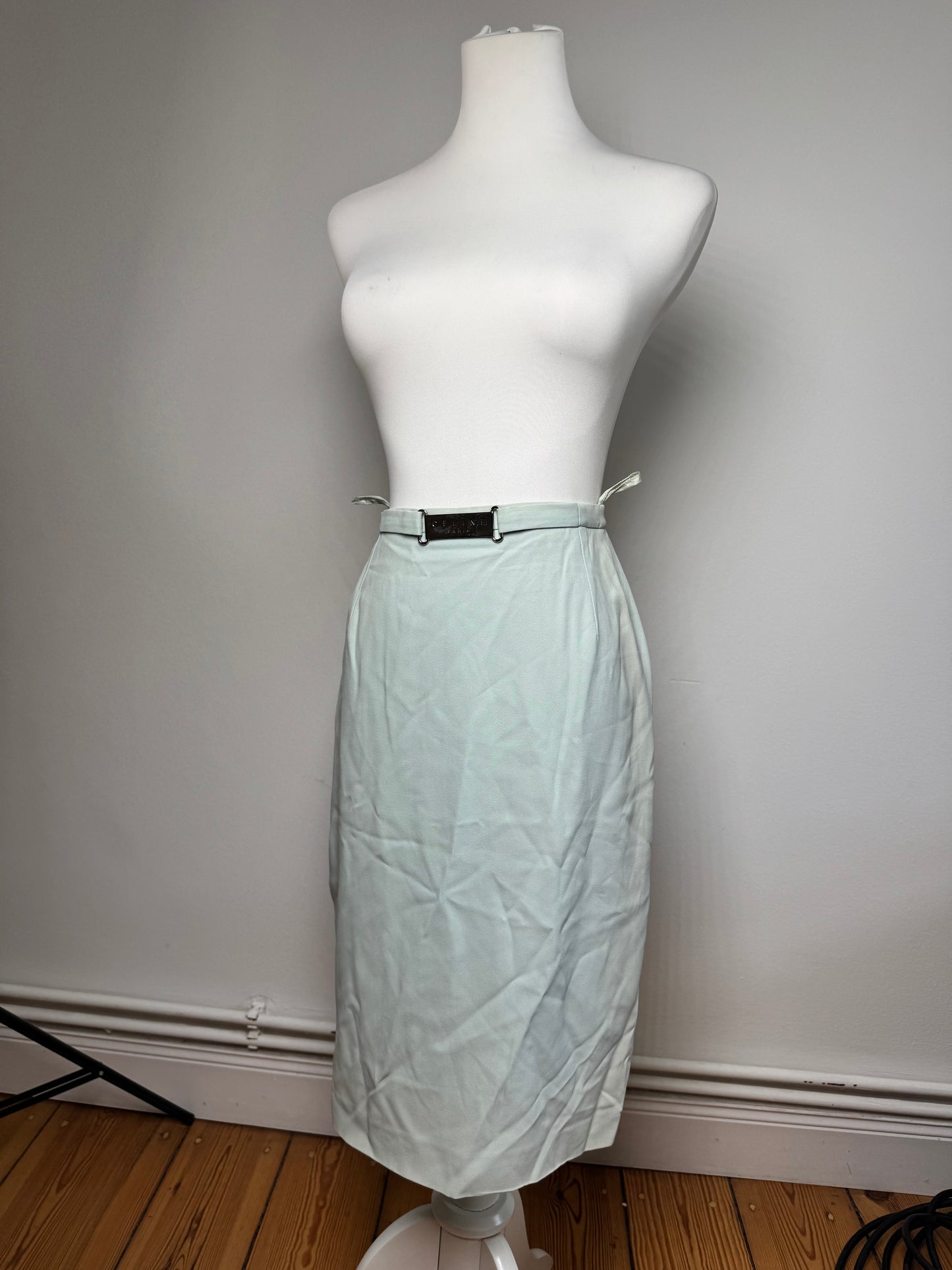 Vintage Celine Skirt turquoise S