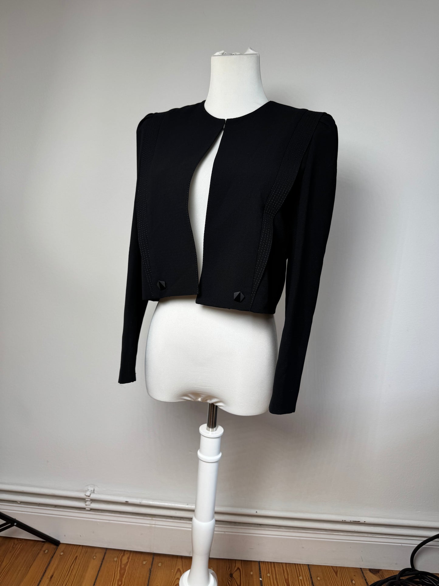 Vintage Japanese Blazer Black S