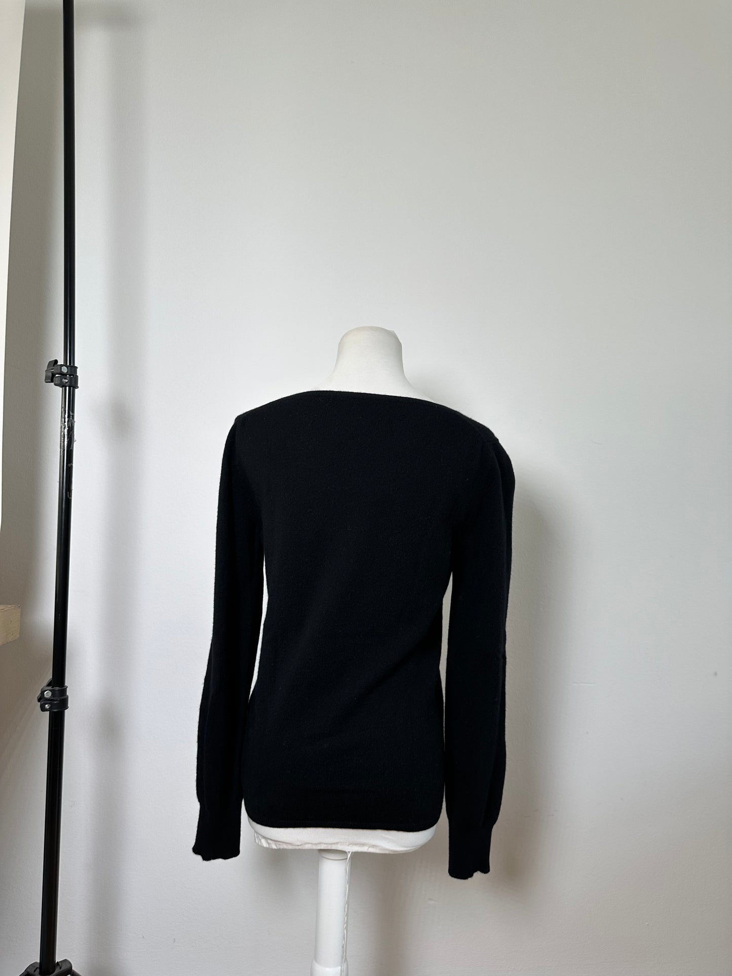 Vintage Jil Sander Cashmere Blend Sweater Black M