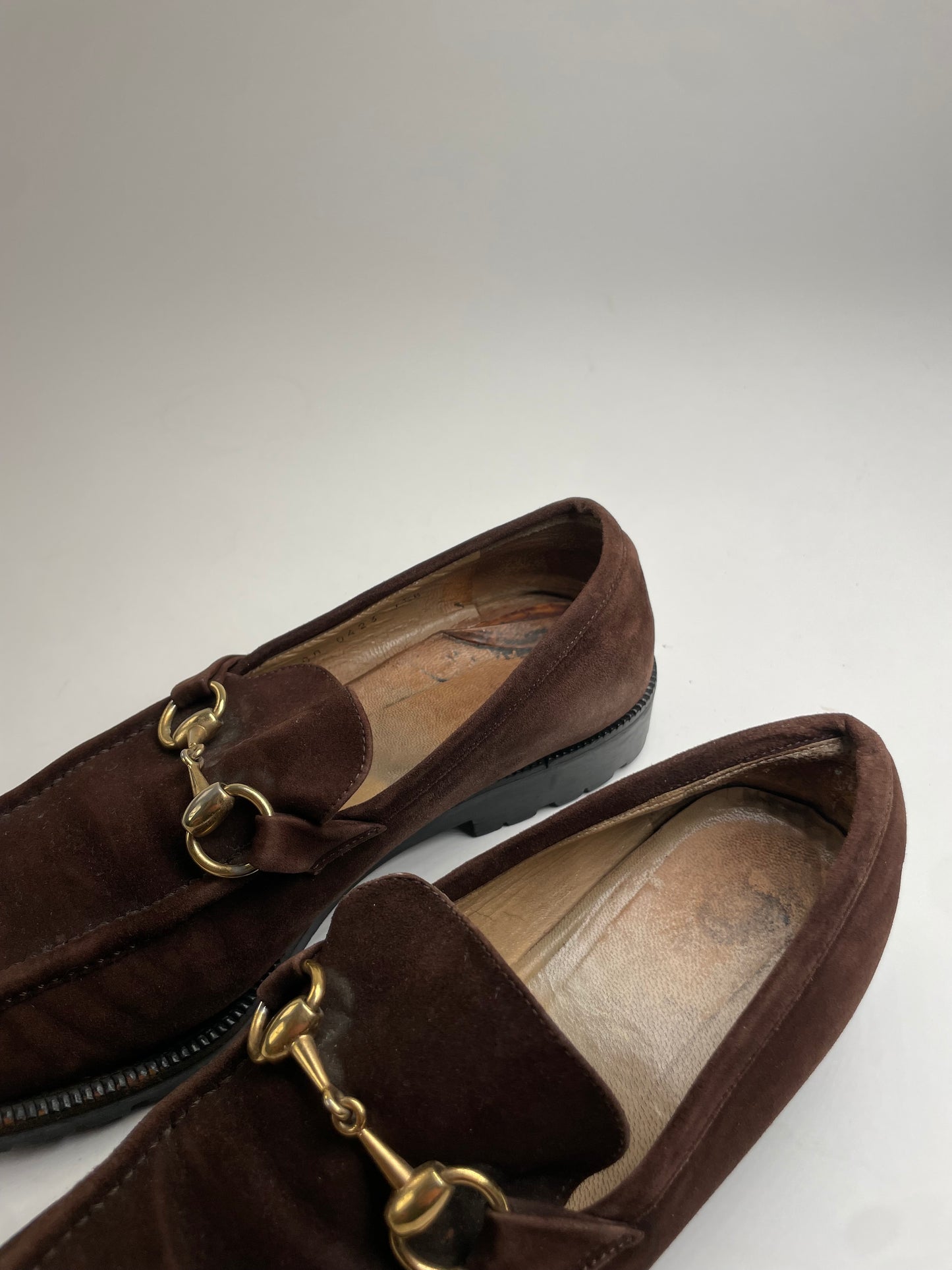Vintage Gucci Suede Horsebit Men’s Loafer Brown