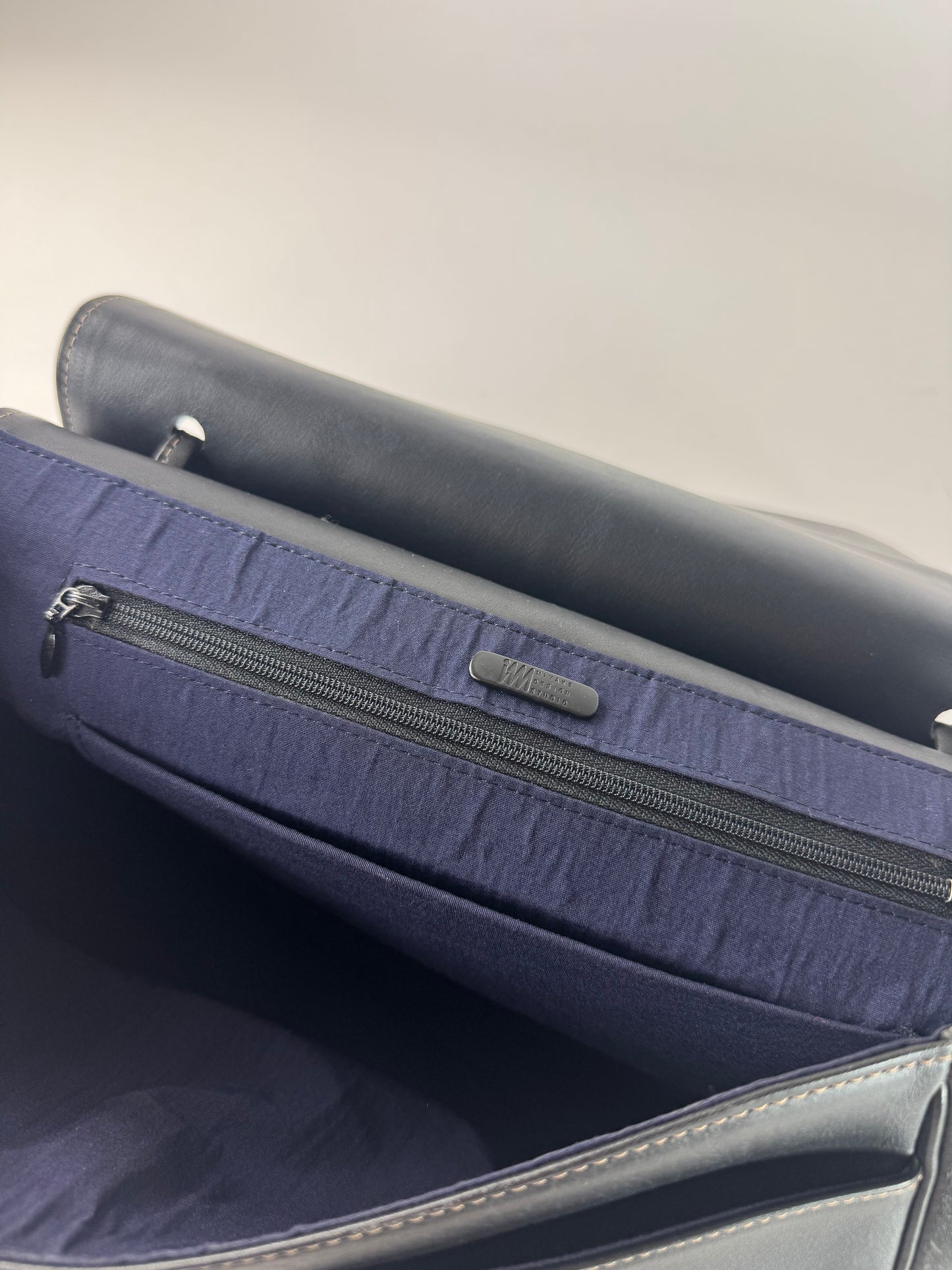 Vintage Issey Miyake Multiway Handbag Navy Black