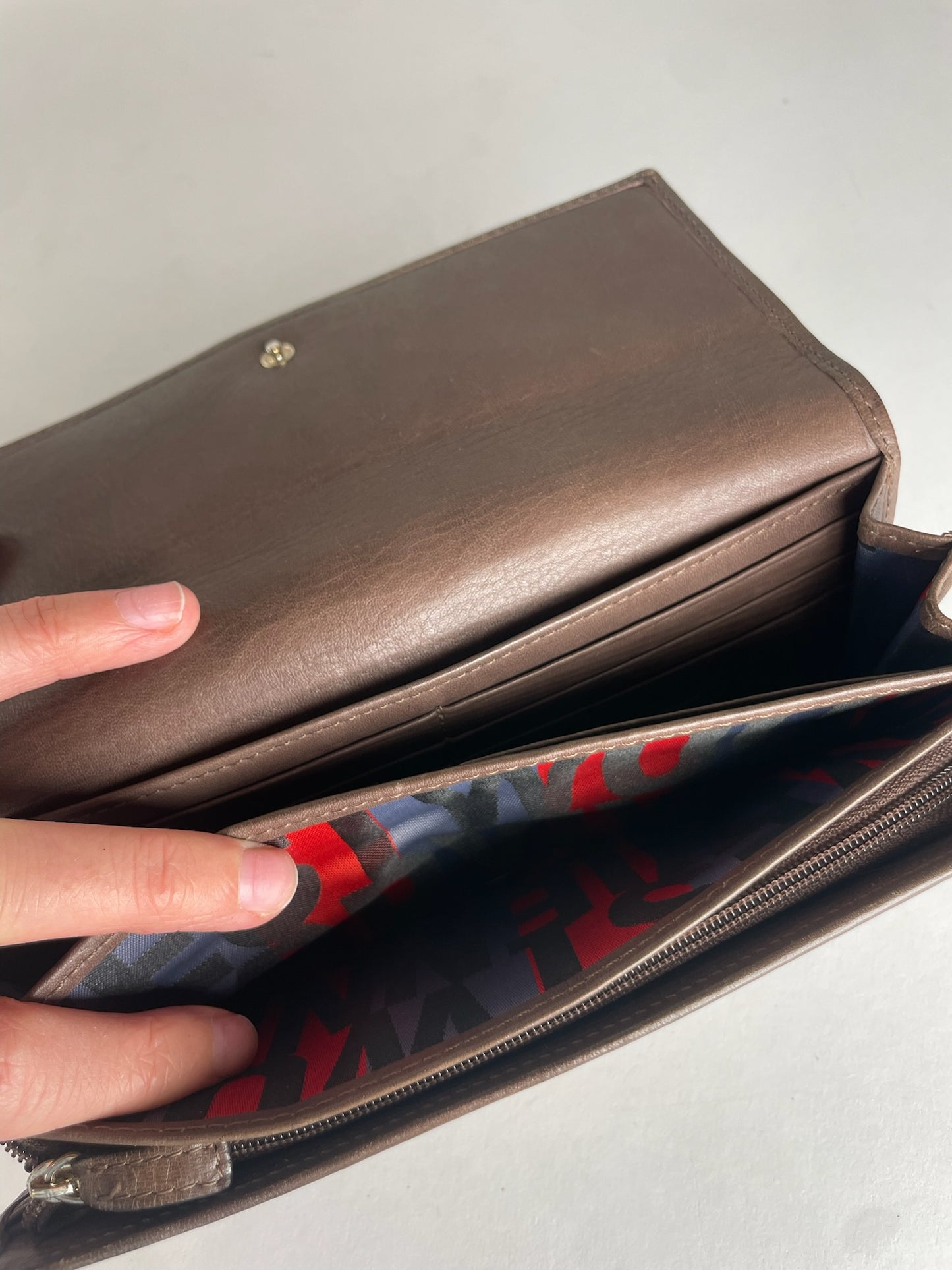 Vintage Vivienne Westwood Leather Wallet Brown