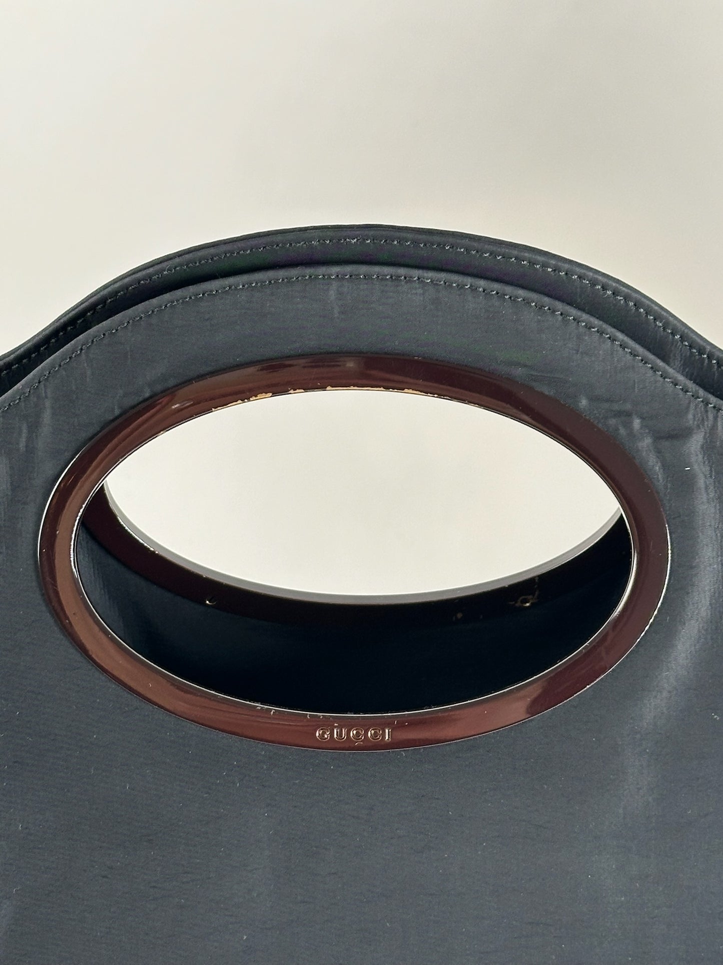 Vintage Gucci bucket bag black