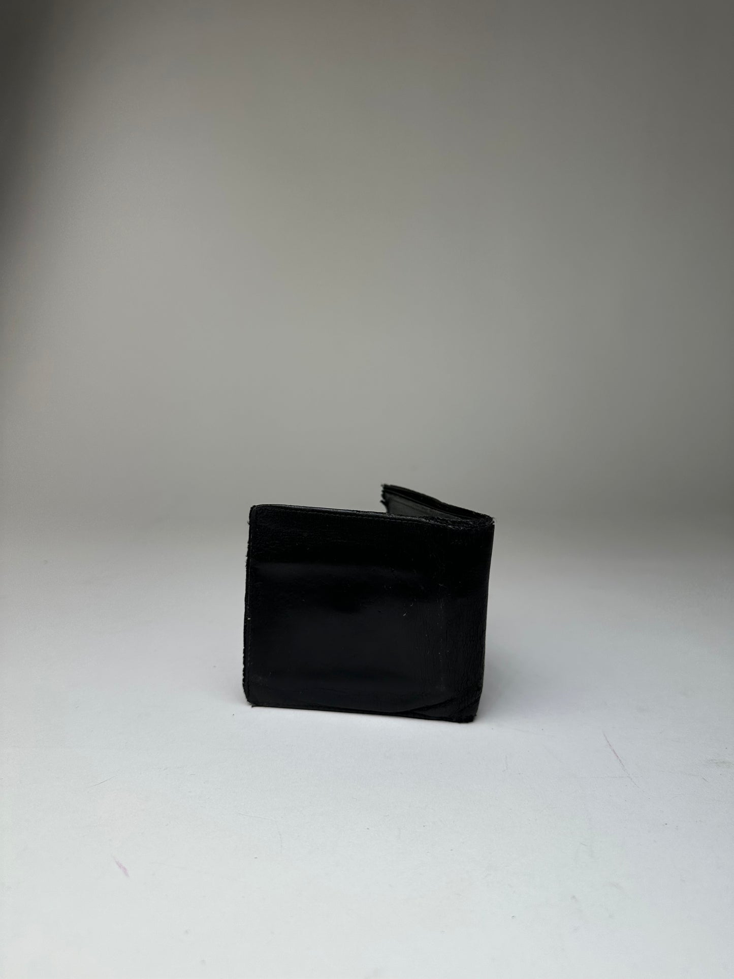 Vintage Gucci Leather Bifold Wallet Black