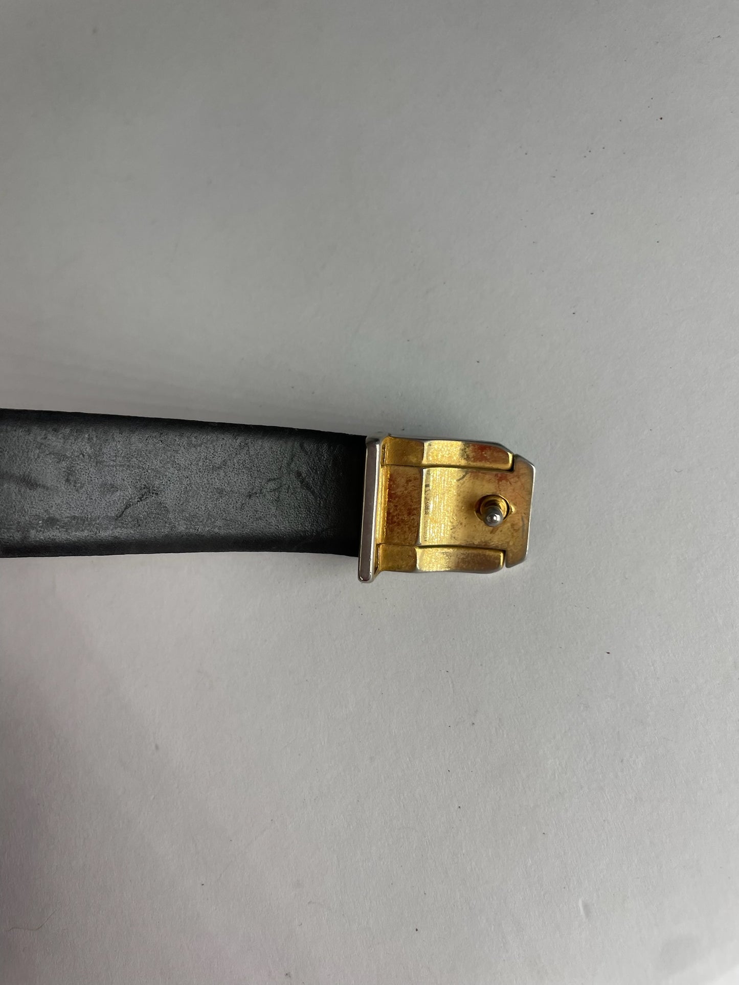 Vintage Yves Saint Laurent Leather Belt Brown