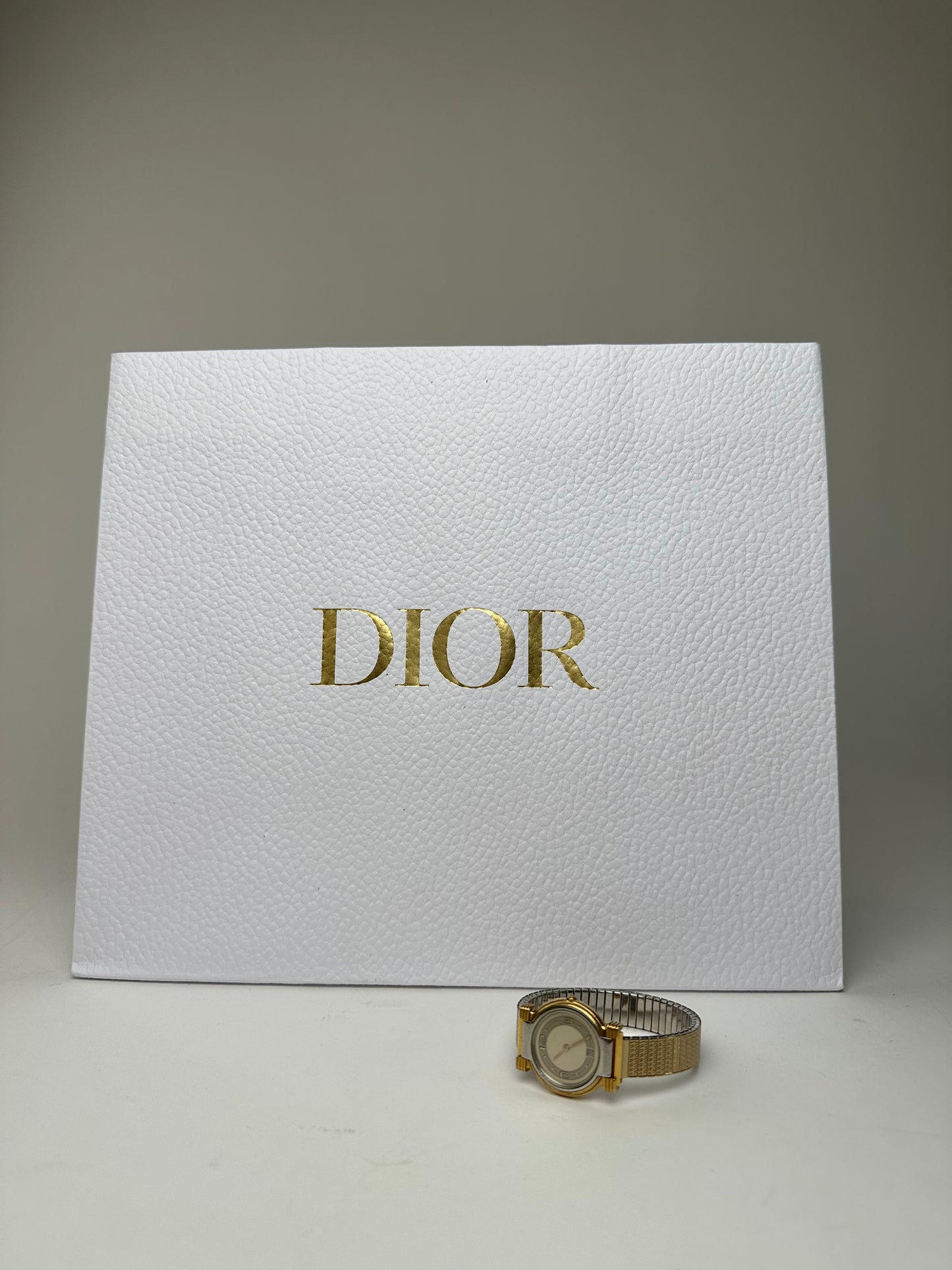 Vintage Dior Paris Ladies Quartz Watch Two-Tone