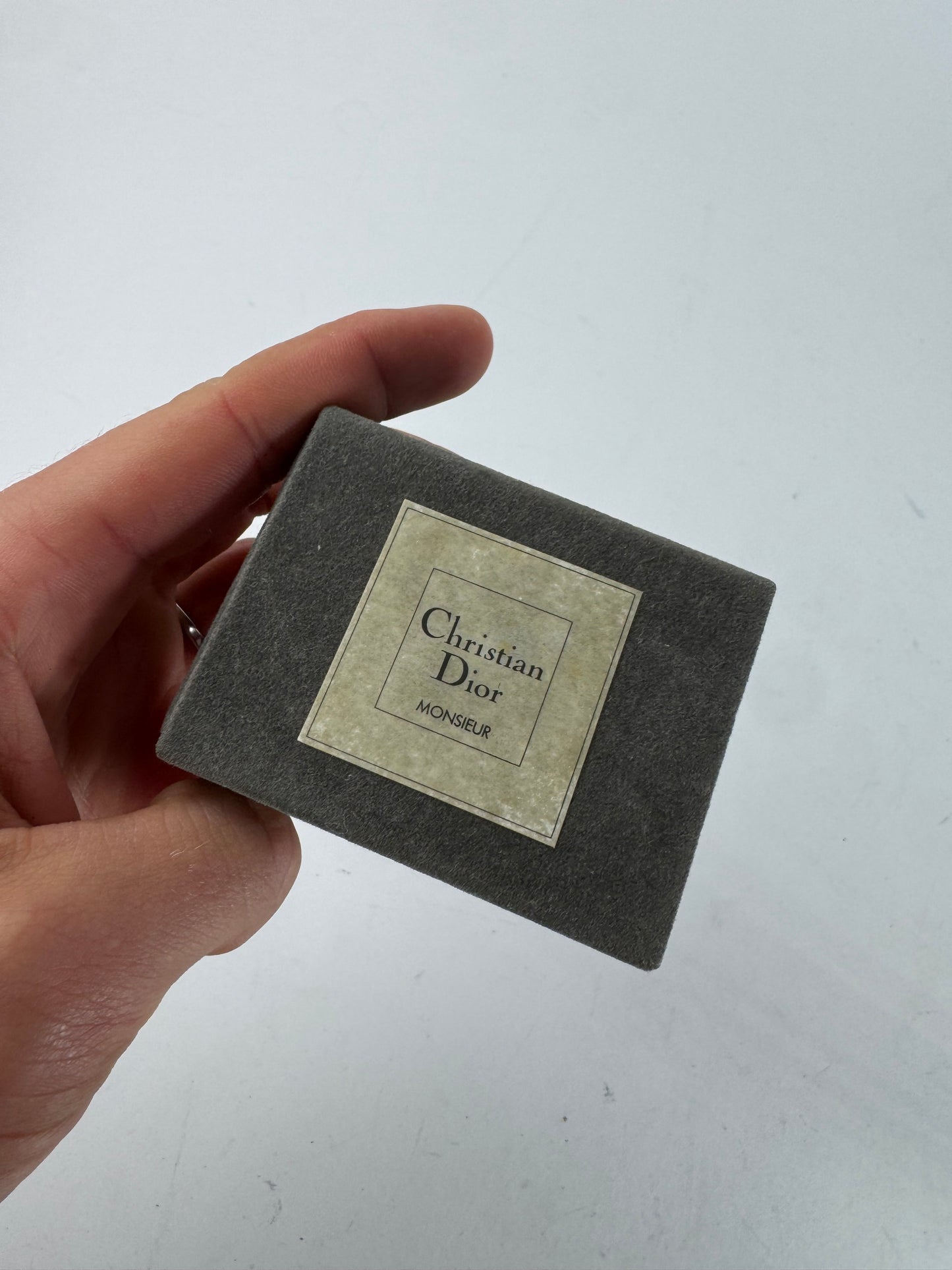 Vintage Dior Steel Hander-chiefs Silver Gold