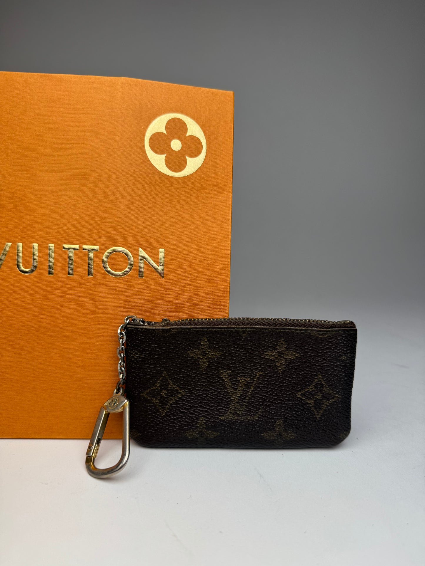 Vintage Louis Vuitton Le Dauphine Leather Card Holder Brown