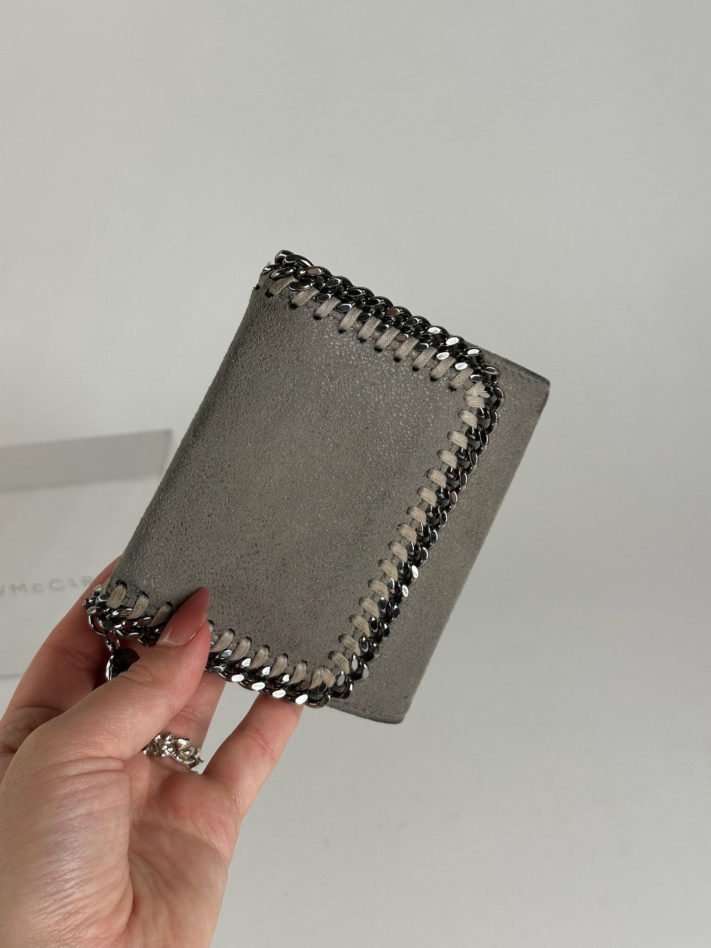 Vintage Stella Mc Cartney Vegan Leather wallet gray