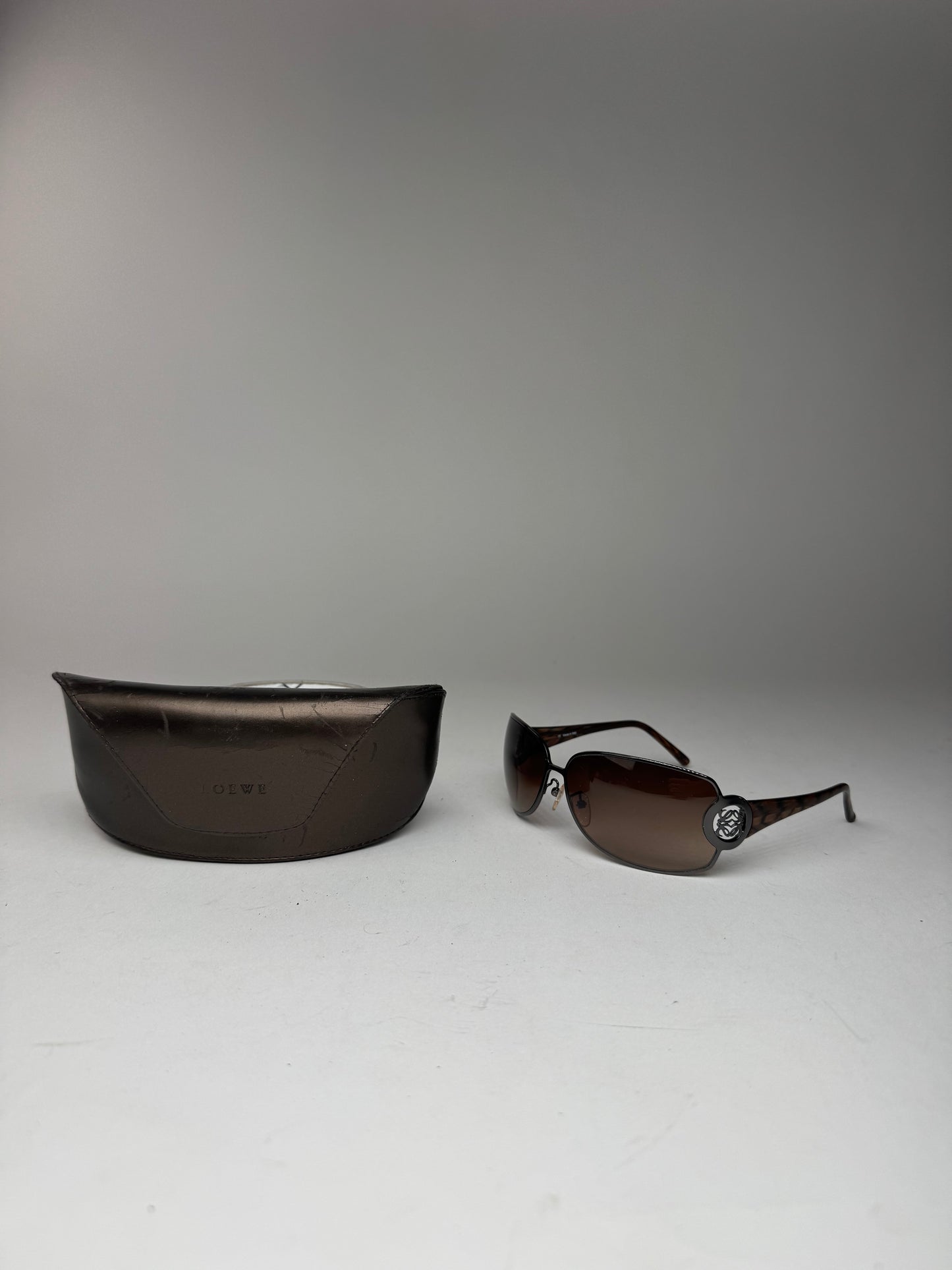 Vintage Loewe Madrid Sunglasses Brown