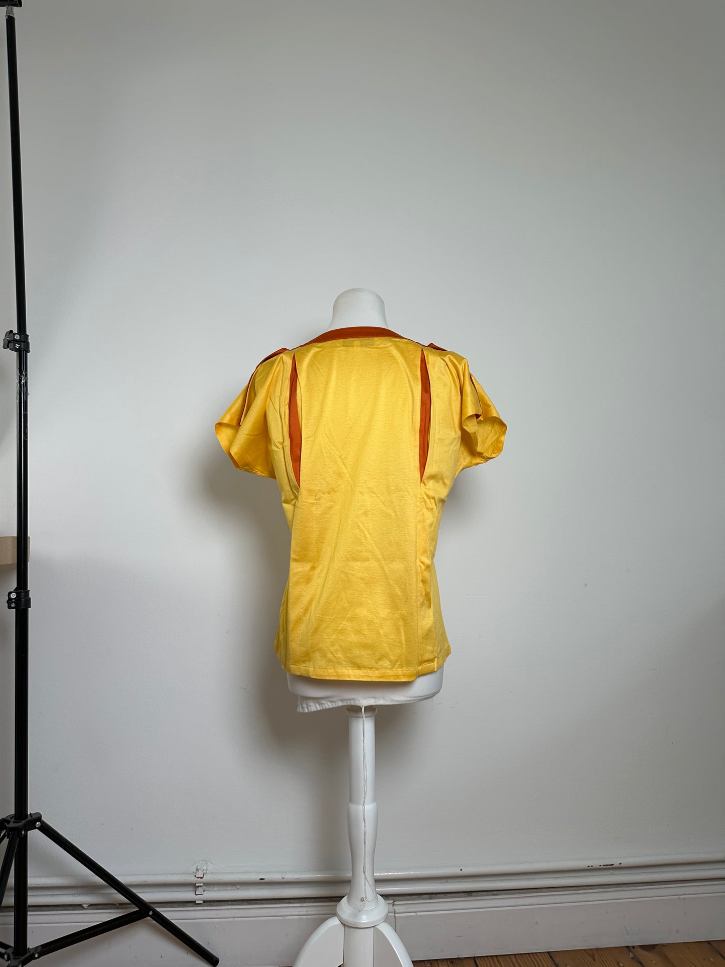 Vintage Dior Cotton T Shirt Yellow