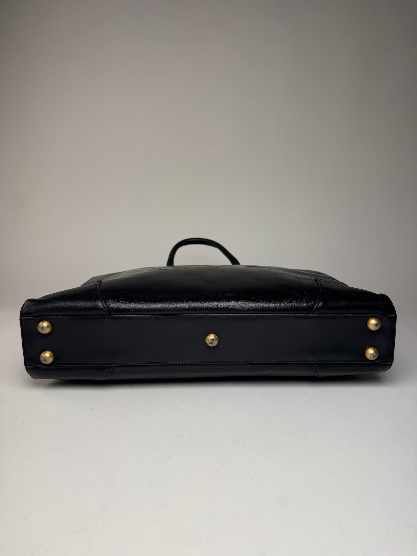 Vintage Vivienne Westwood Leather Handbag Black