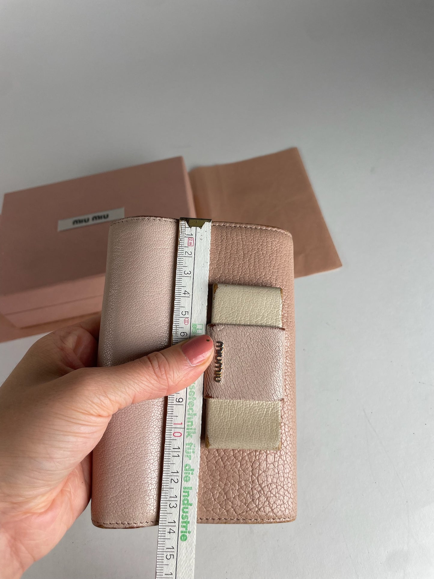 Vintage Miu Miu Pink Leather Wallet
