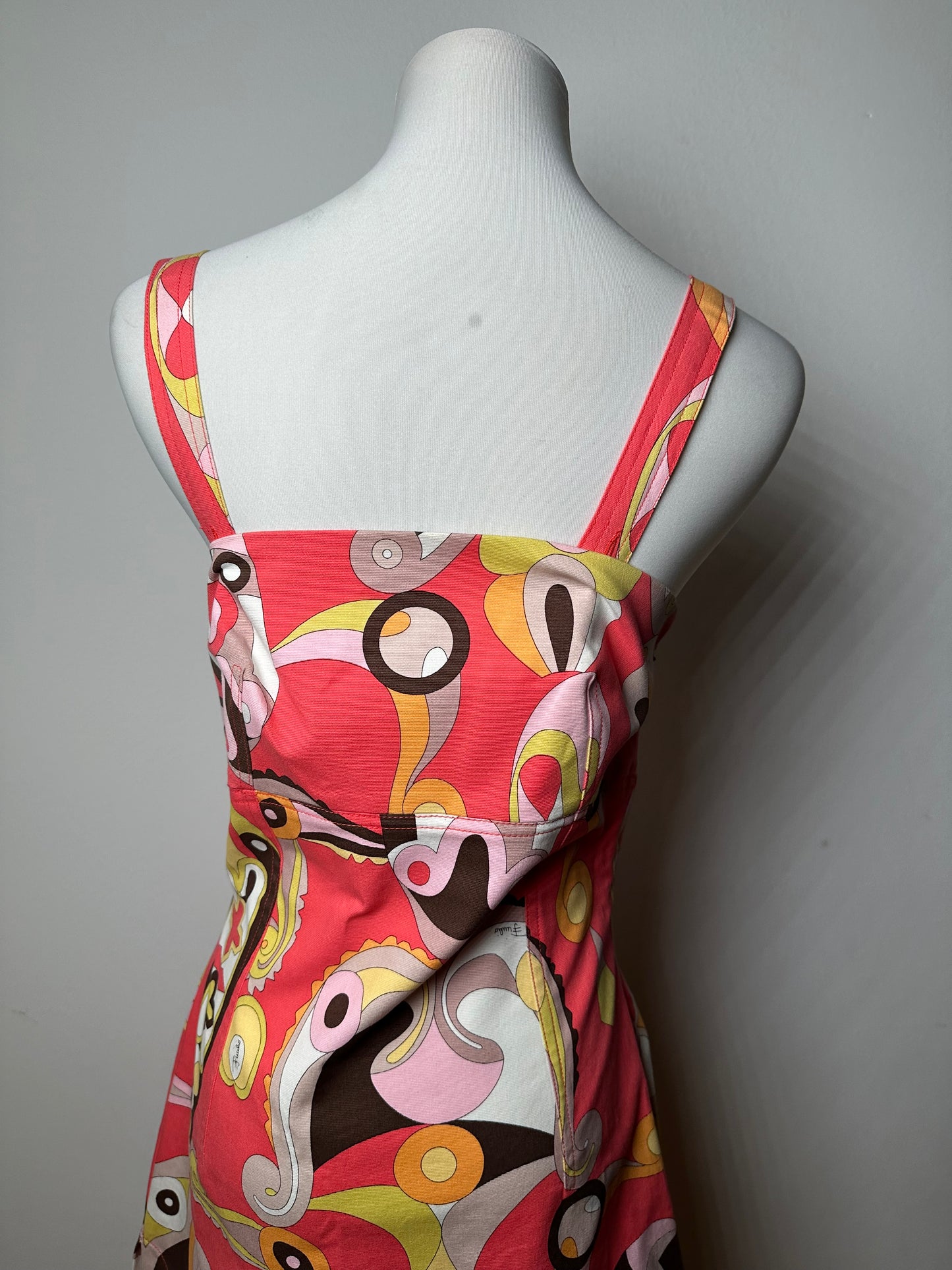 Vintage Emilio Pucci Abstract Dress