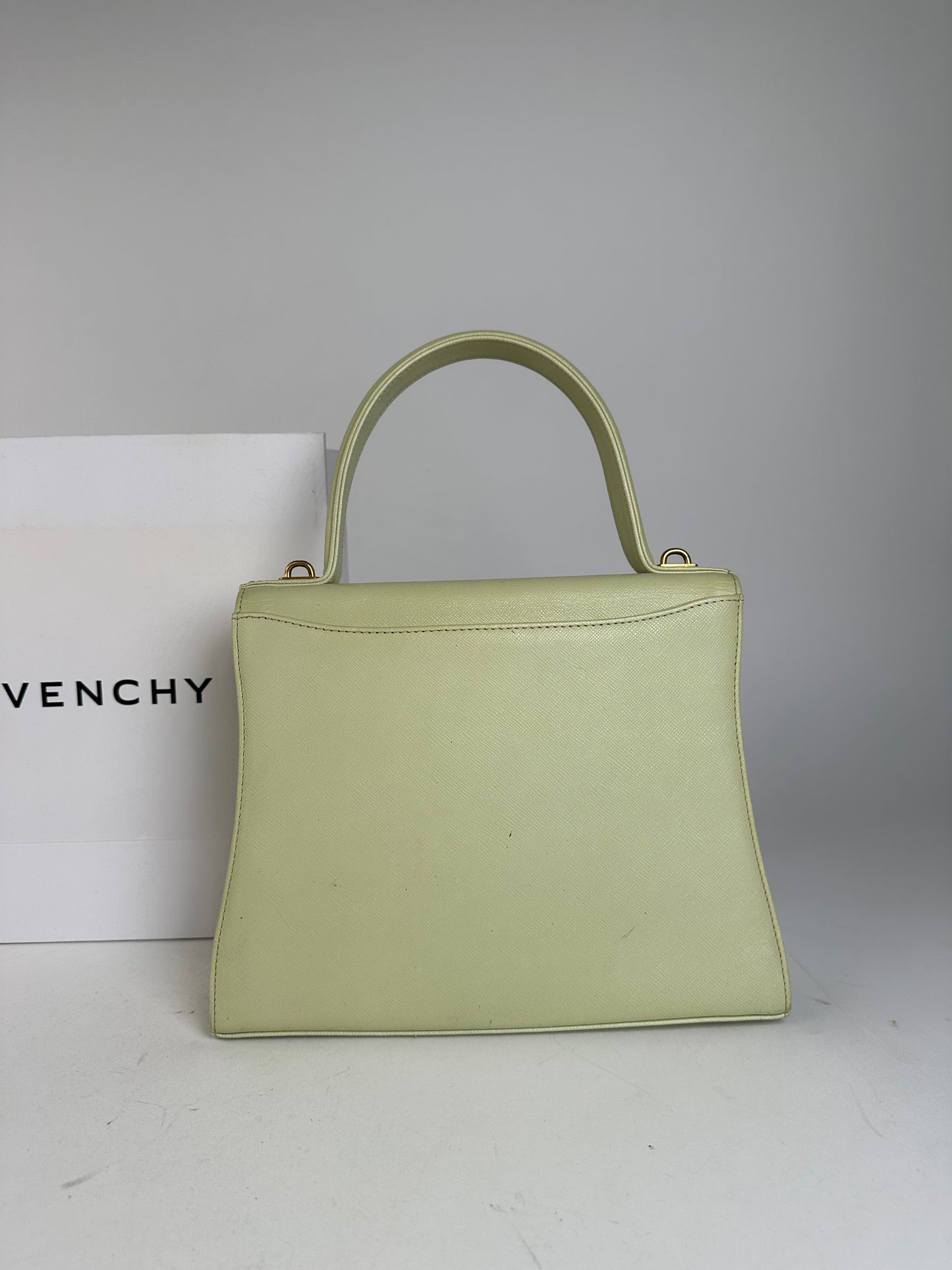 Vintage Givenchy Leather Handbag Light
