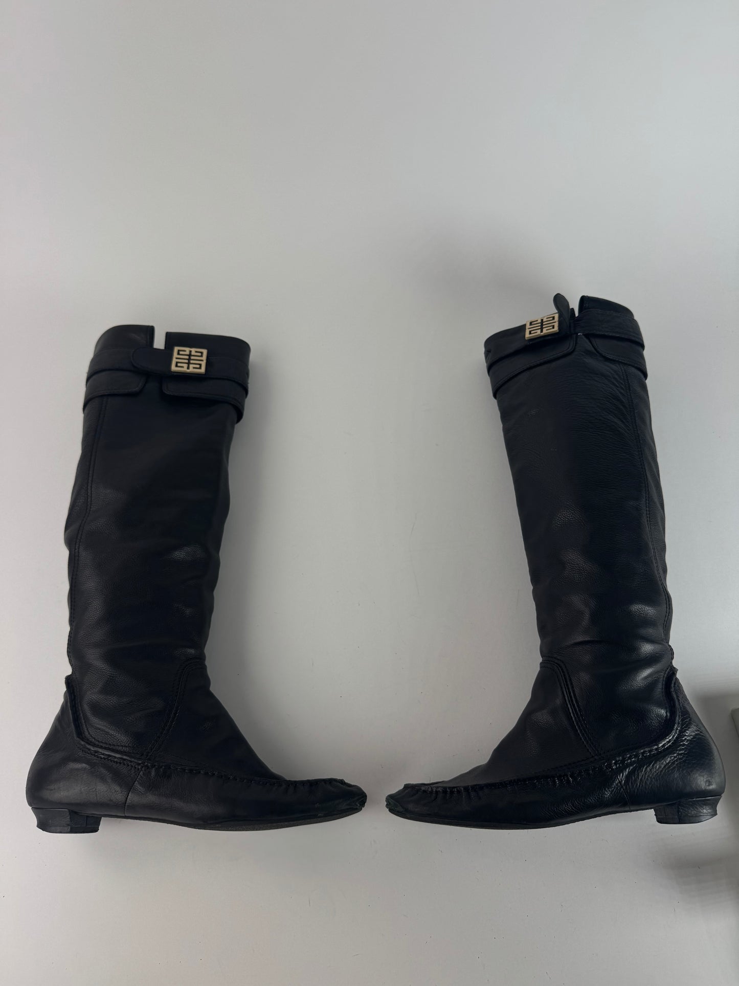 Vintage Givenchy Leather boots black EU38