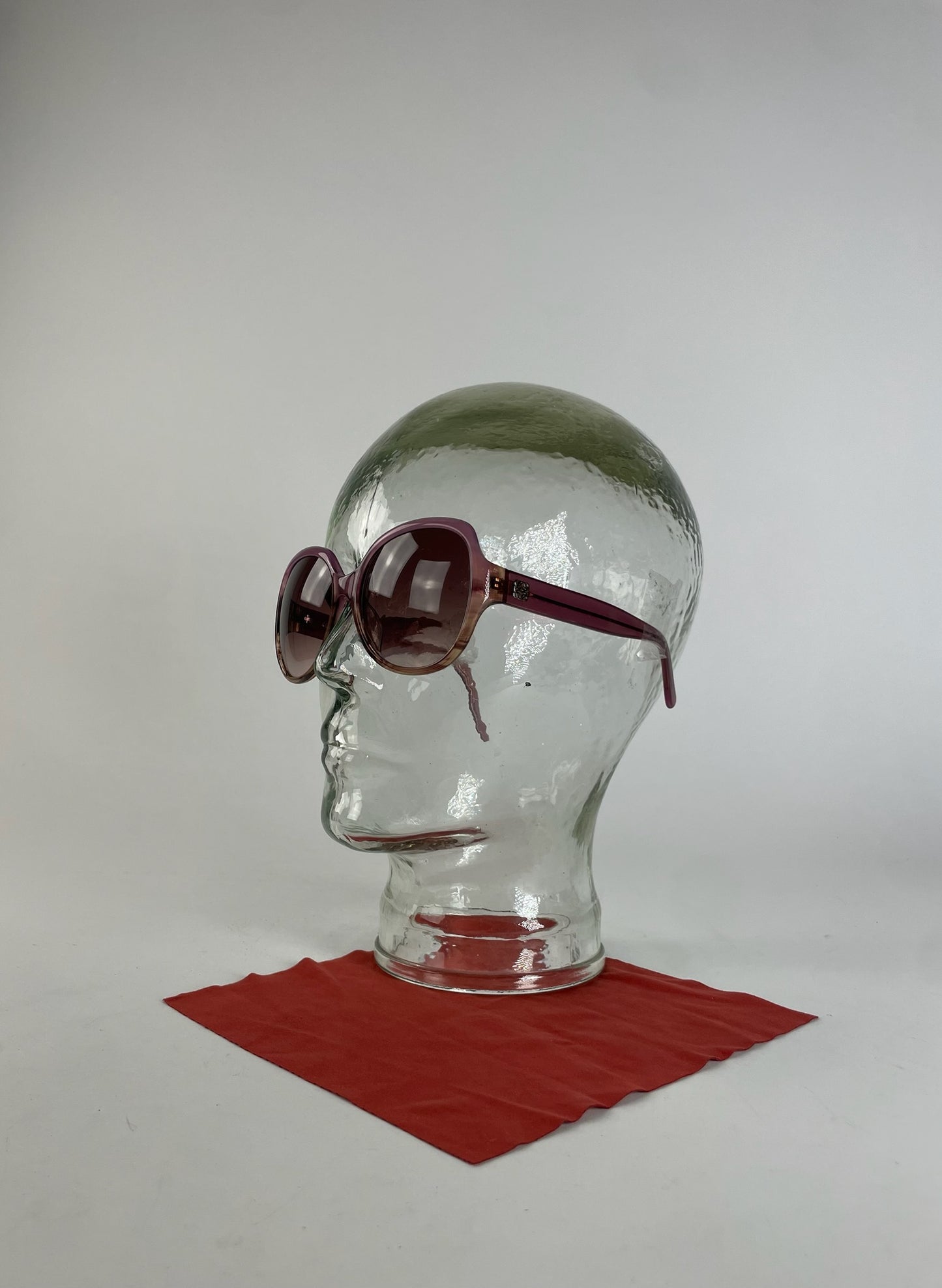 Vintage Loewe Madrid Oversized Sunglasses Purple