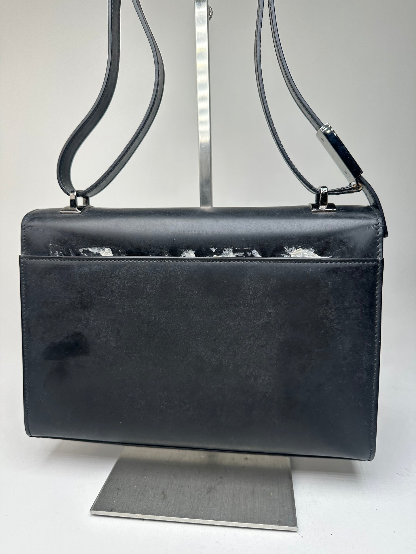 Gucci Black Leather Shoulder Bag