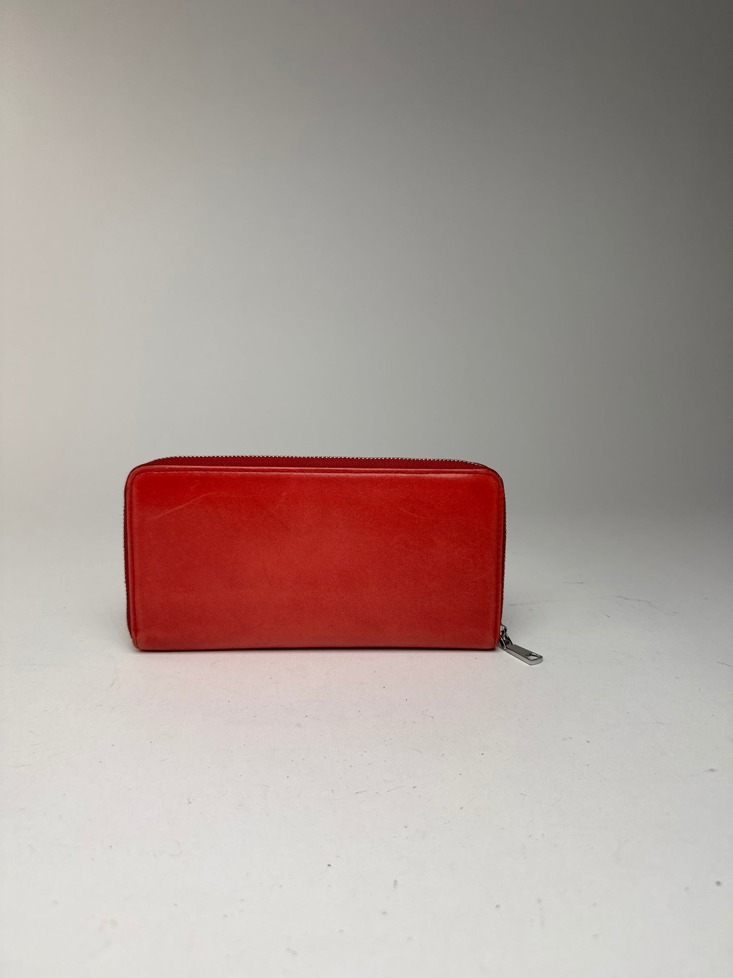 Vintage Vivienne Westwood leather wallet red