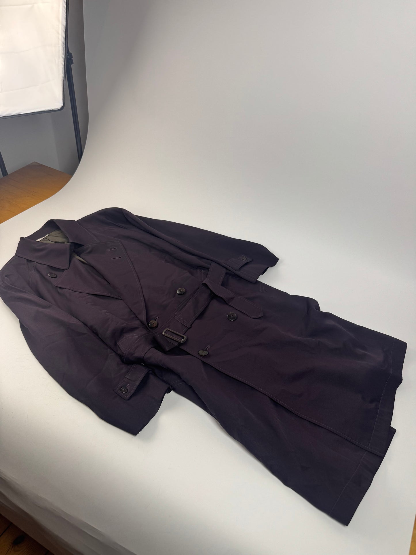 Vintage Givenchy Trenchcoat Purple S