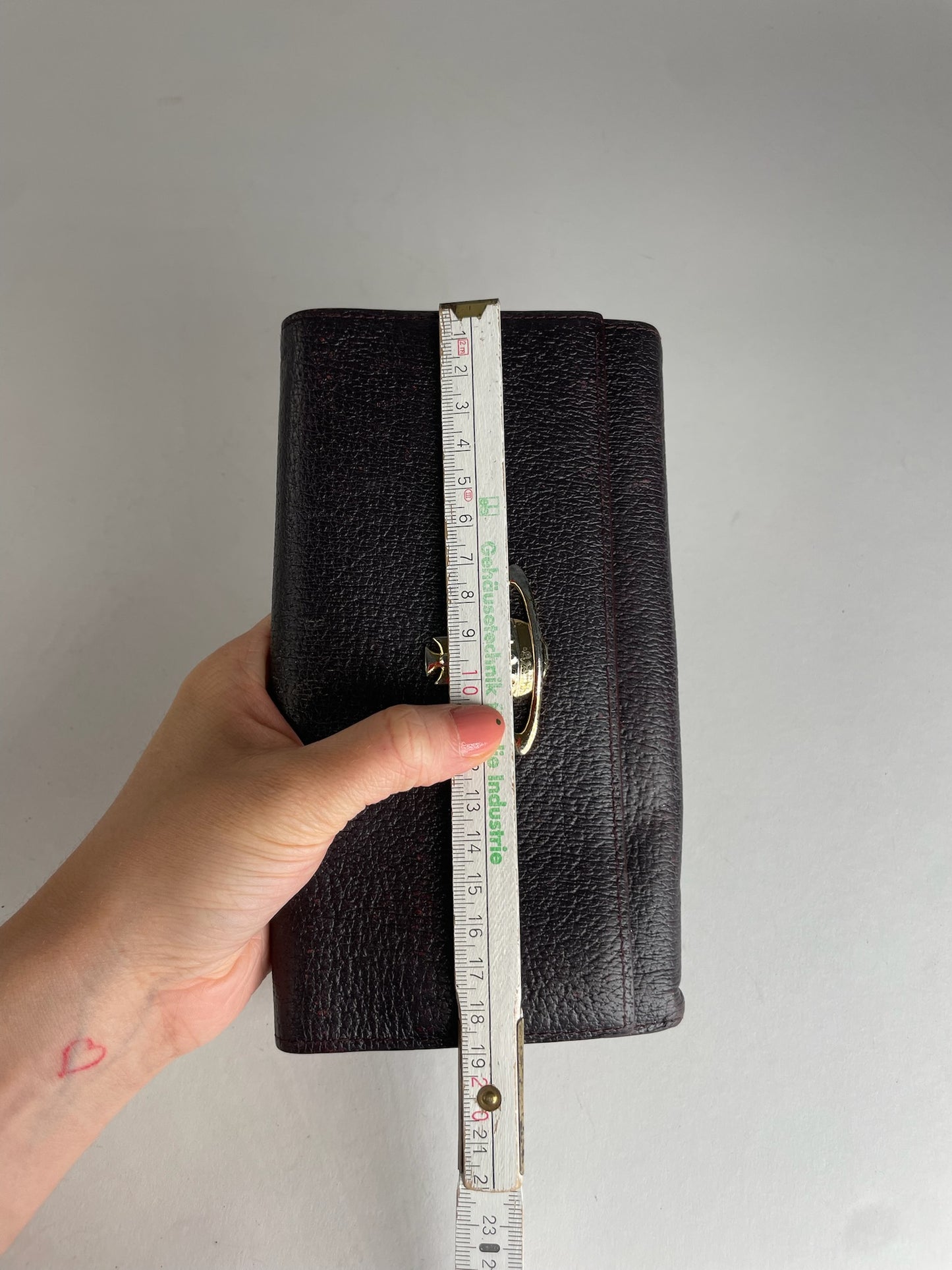 Vintage Vivienne Westwood Leather Wallet Brown