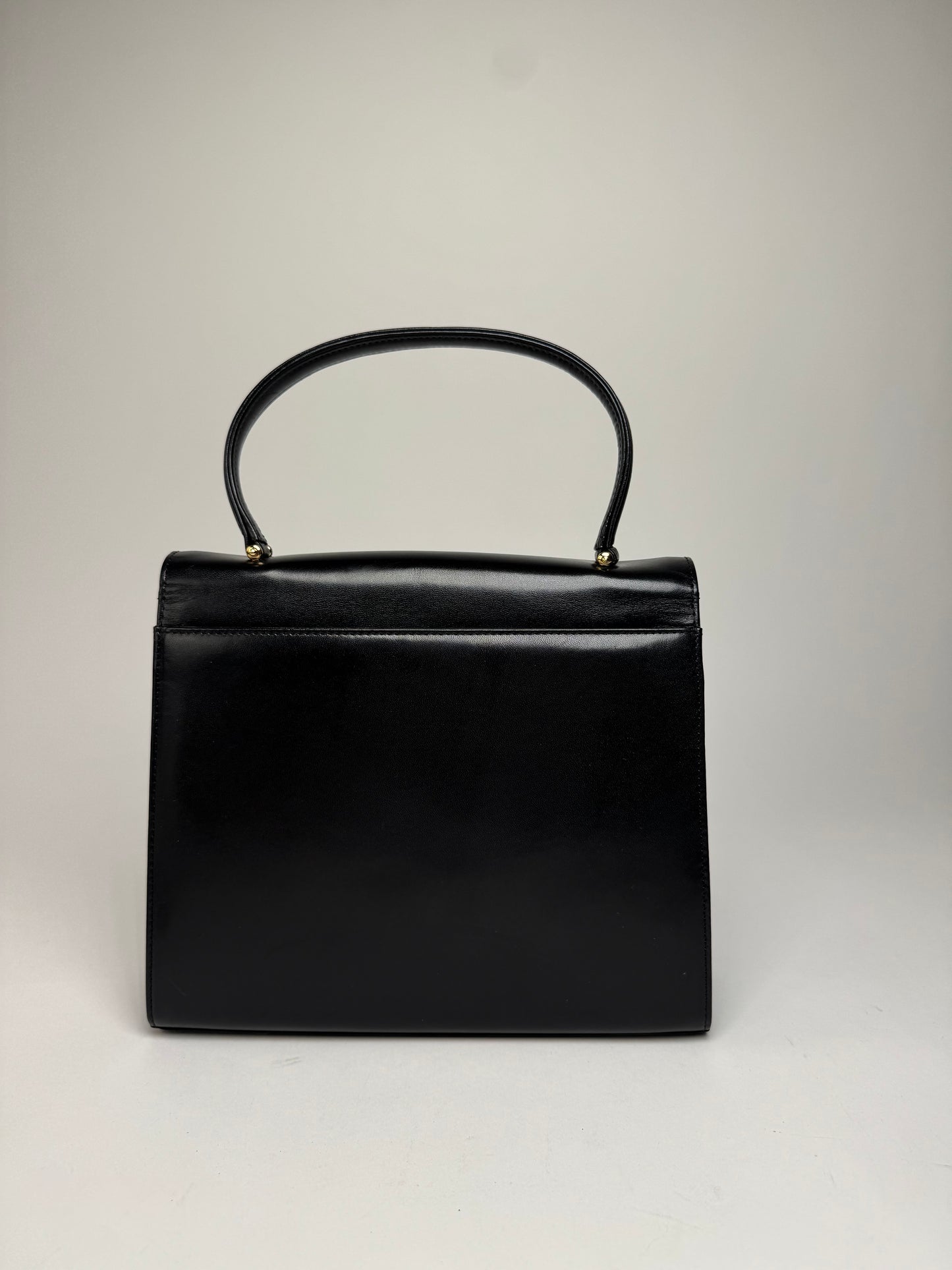 Vintage Givenchy Leather Handbag Black