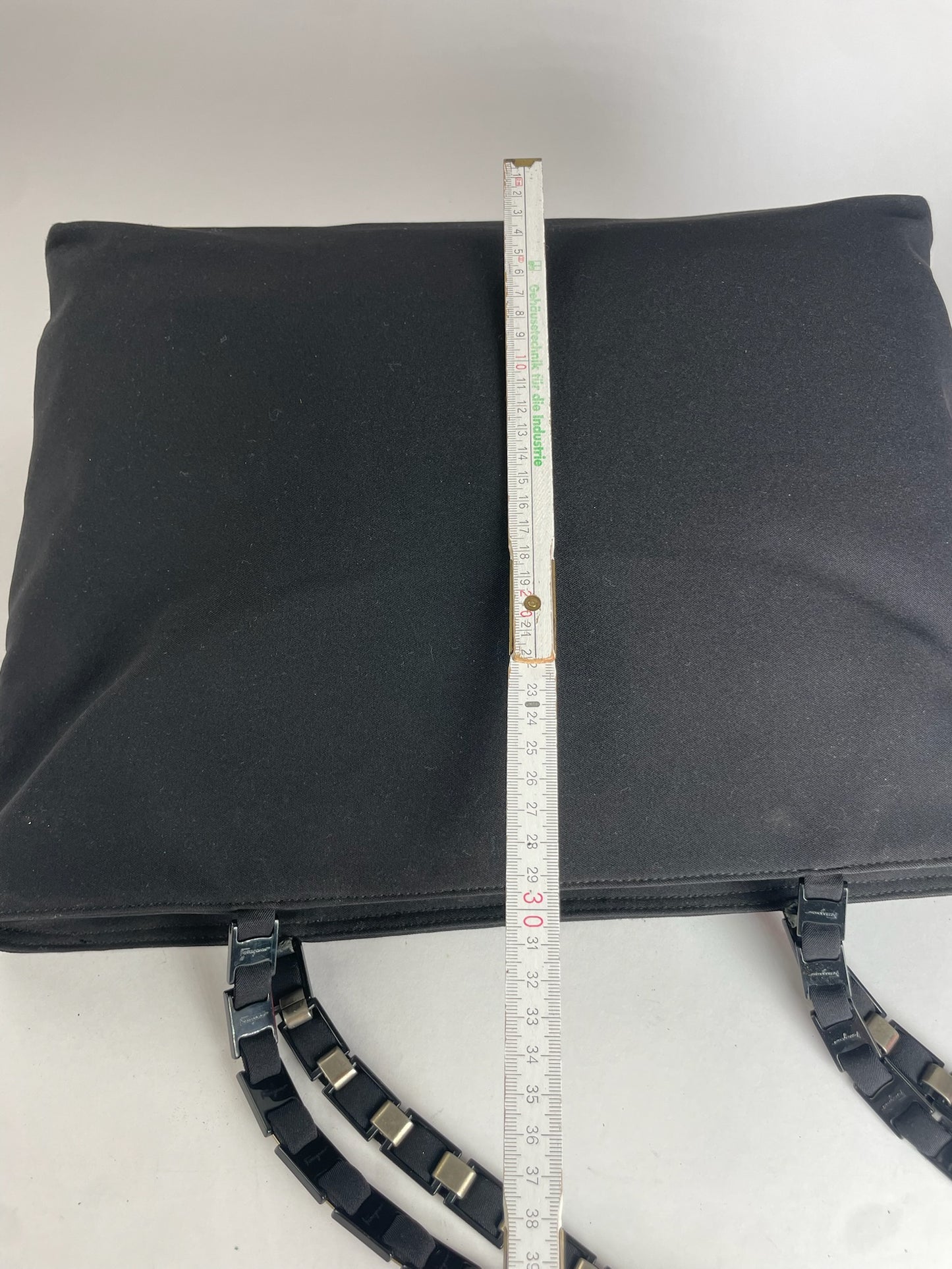 Vintage Salvatore Ferragamo Tote Bag Black