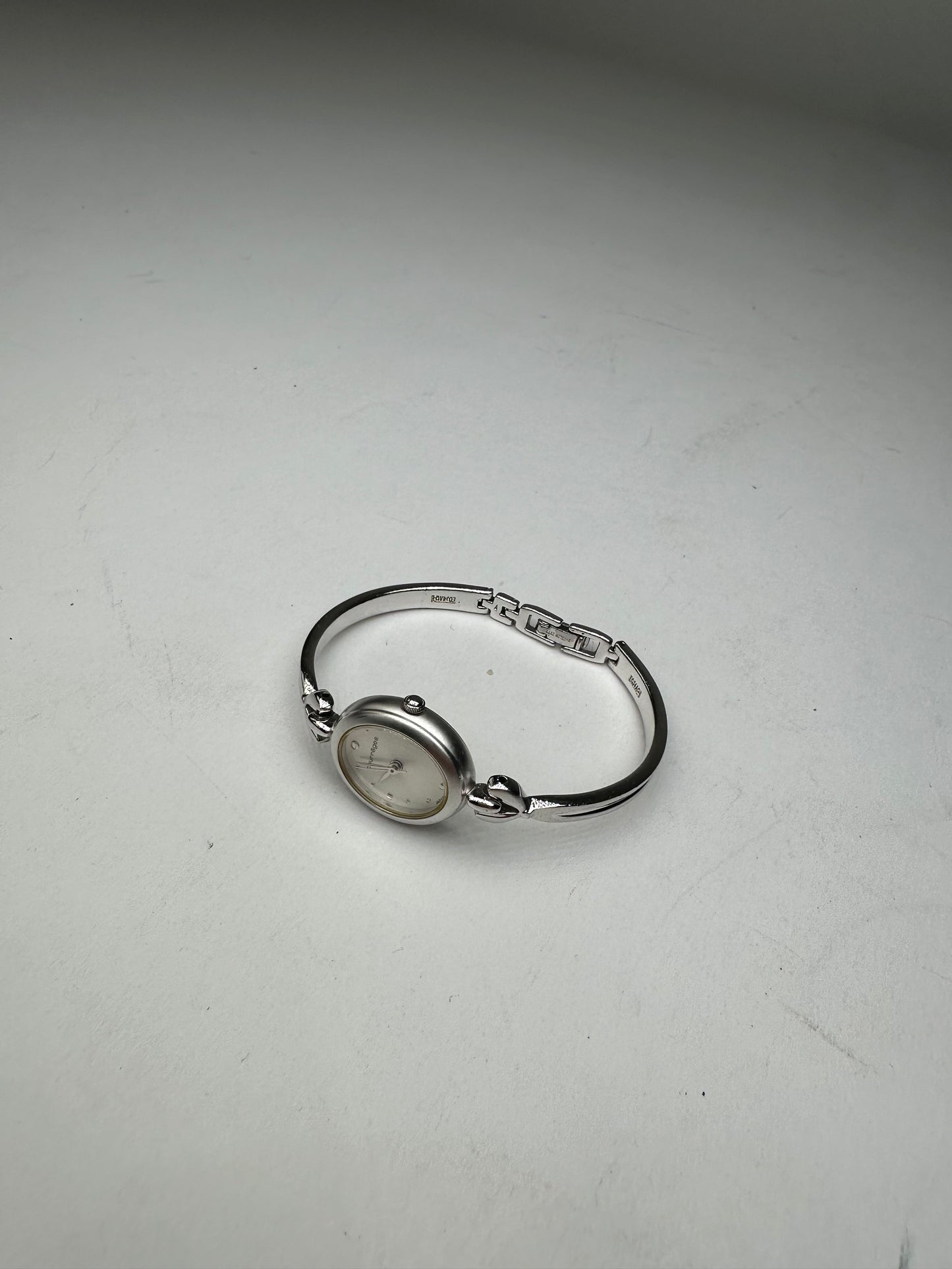 Vintage Courreges Steel Quartz Watch Silver