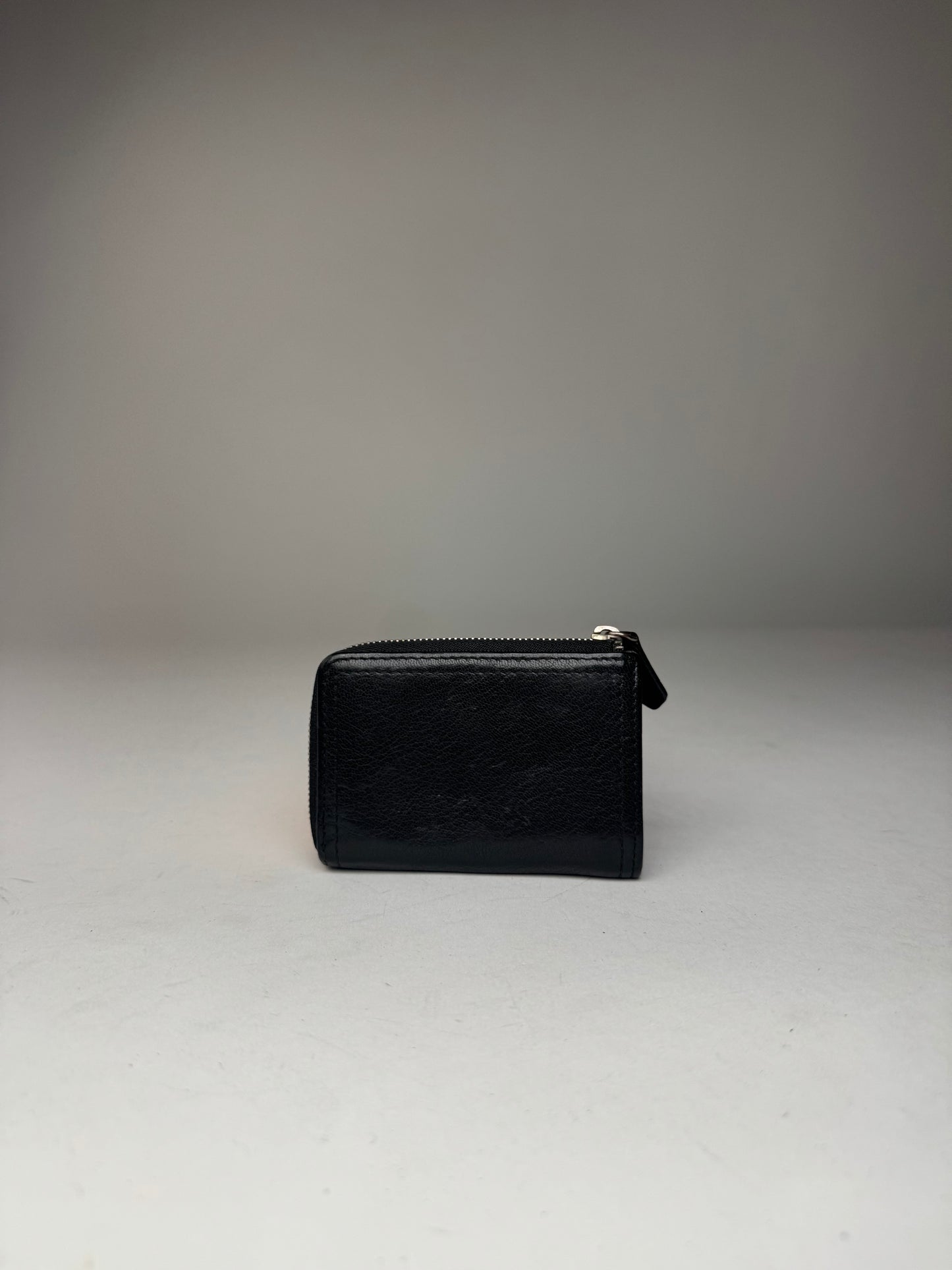 Vintage Givenchy Leather Card Holder Black