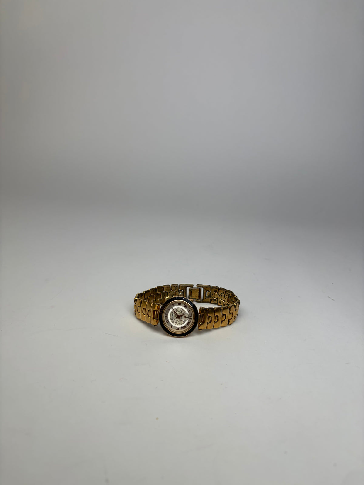 Vintage Balmain Quartz Bracelet Watch Late 1980s Gold Silver
