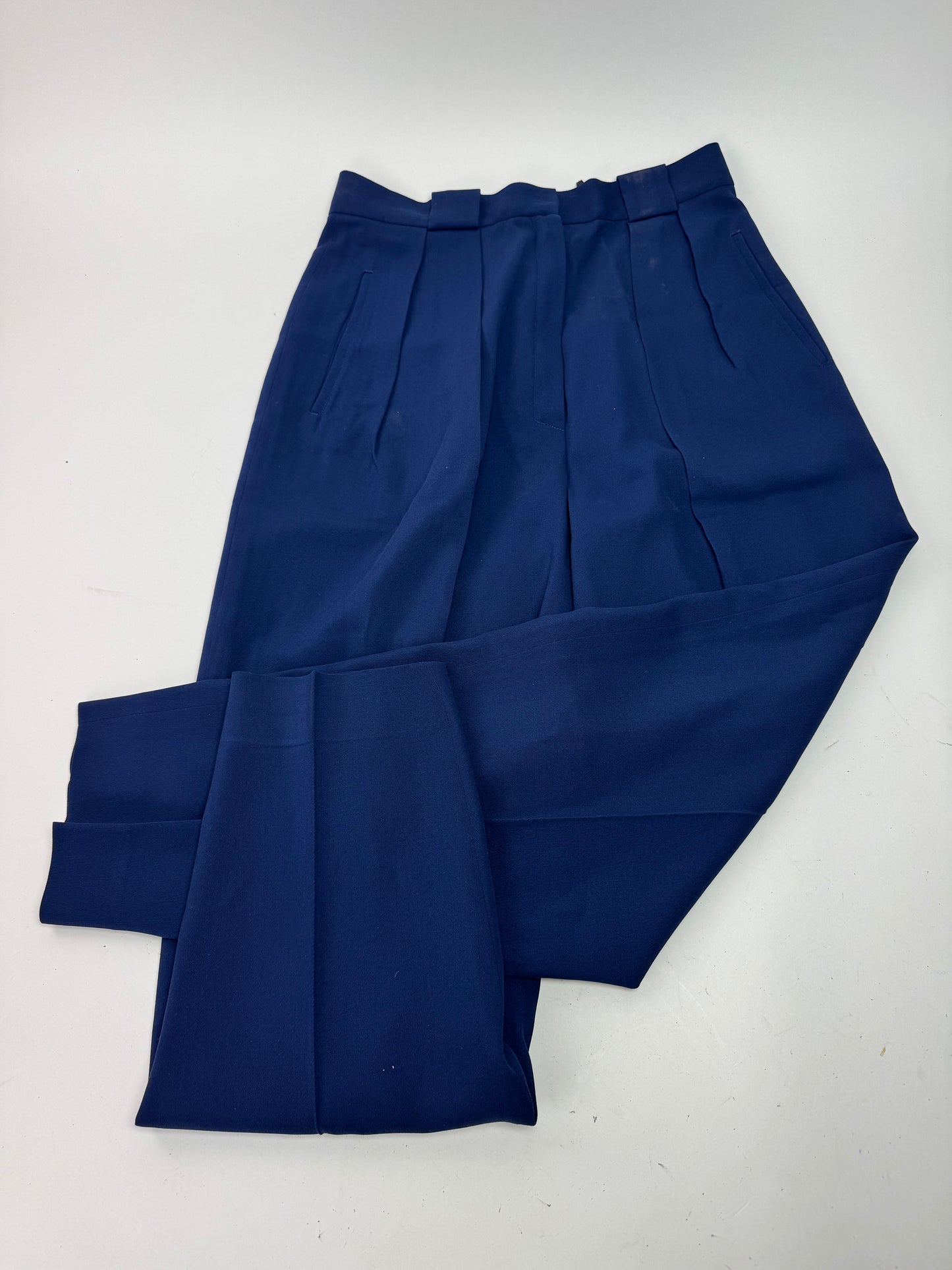 Vintage Dior Wool Pants Navy M