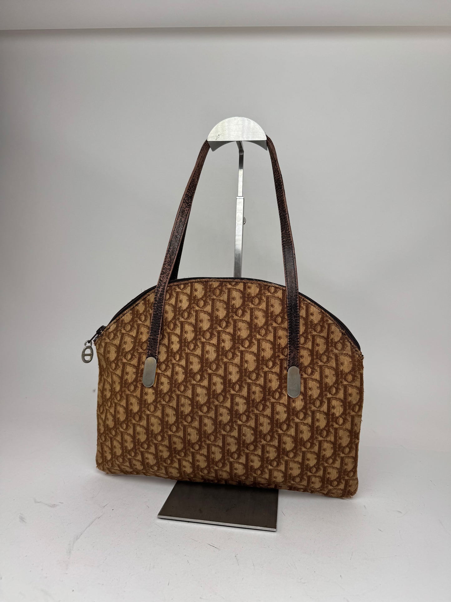 Vintage Dior Oblique Monogram Bag Brown