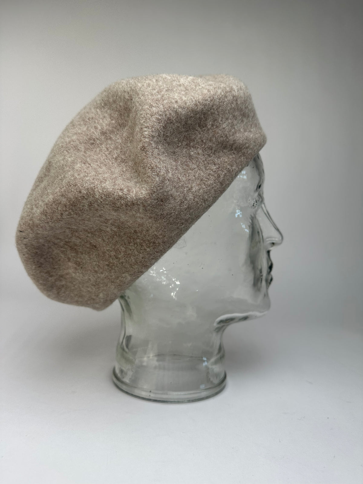 Vintage Vivienne Westwood Wool Beret c. Late 2000s Beige Red