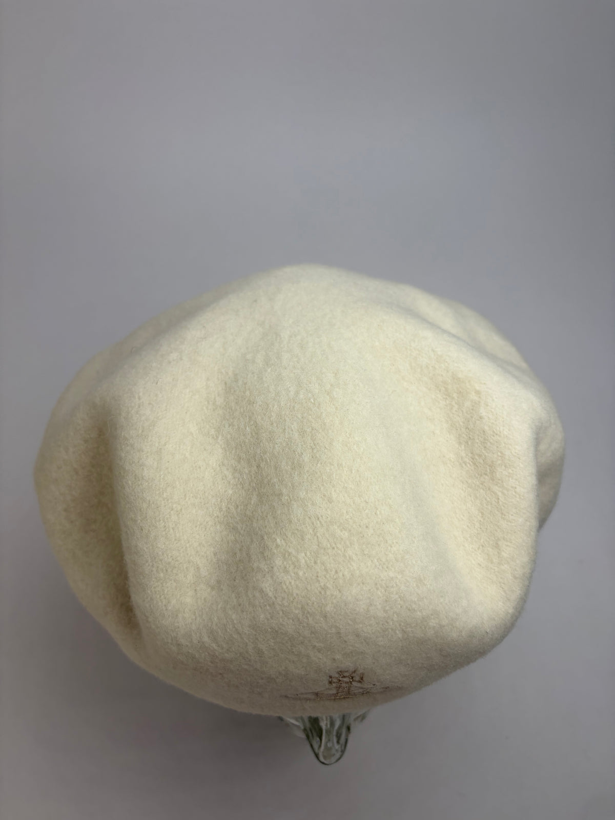 Vintage Vivienne Westwood Wool Beret Cream